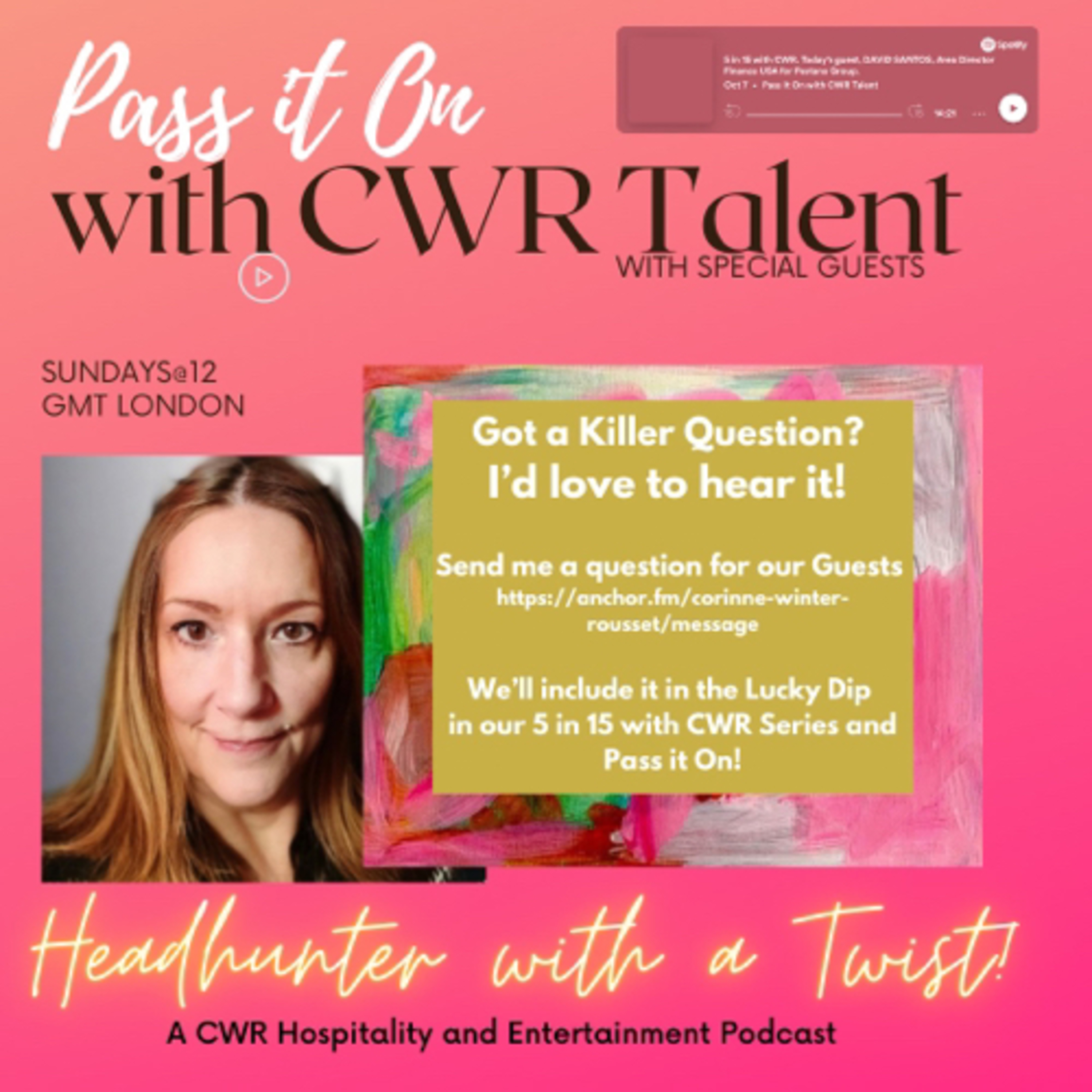 Pass It On with CWR Talent