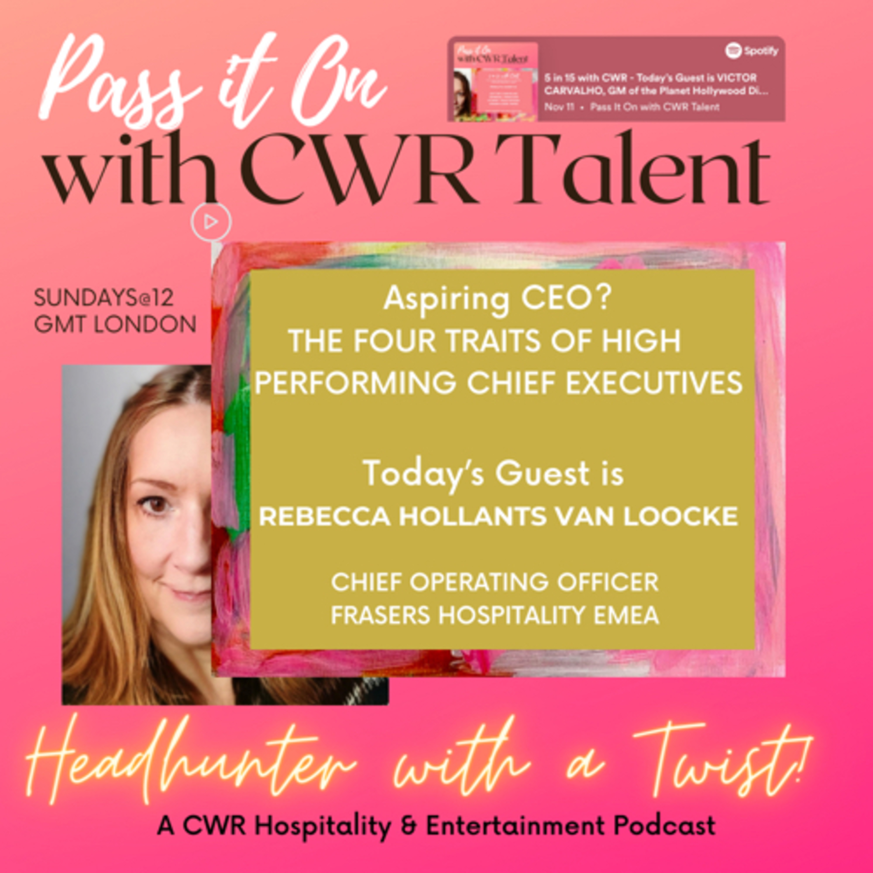 Pass It On with CWR Talent