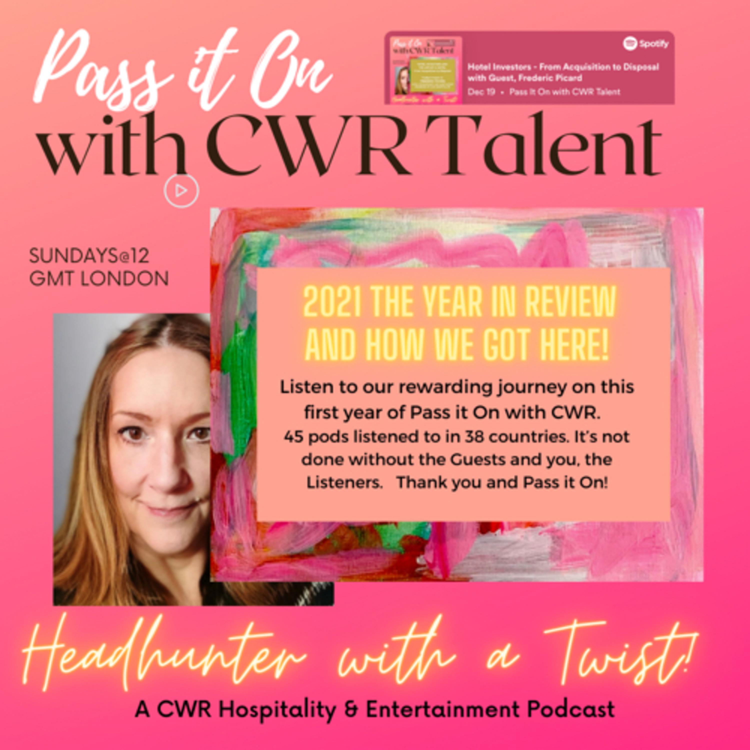 Pass It On with CWR Talent
