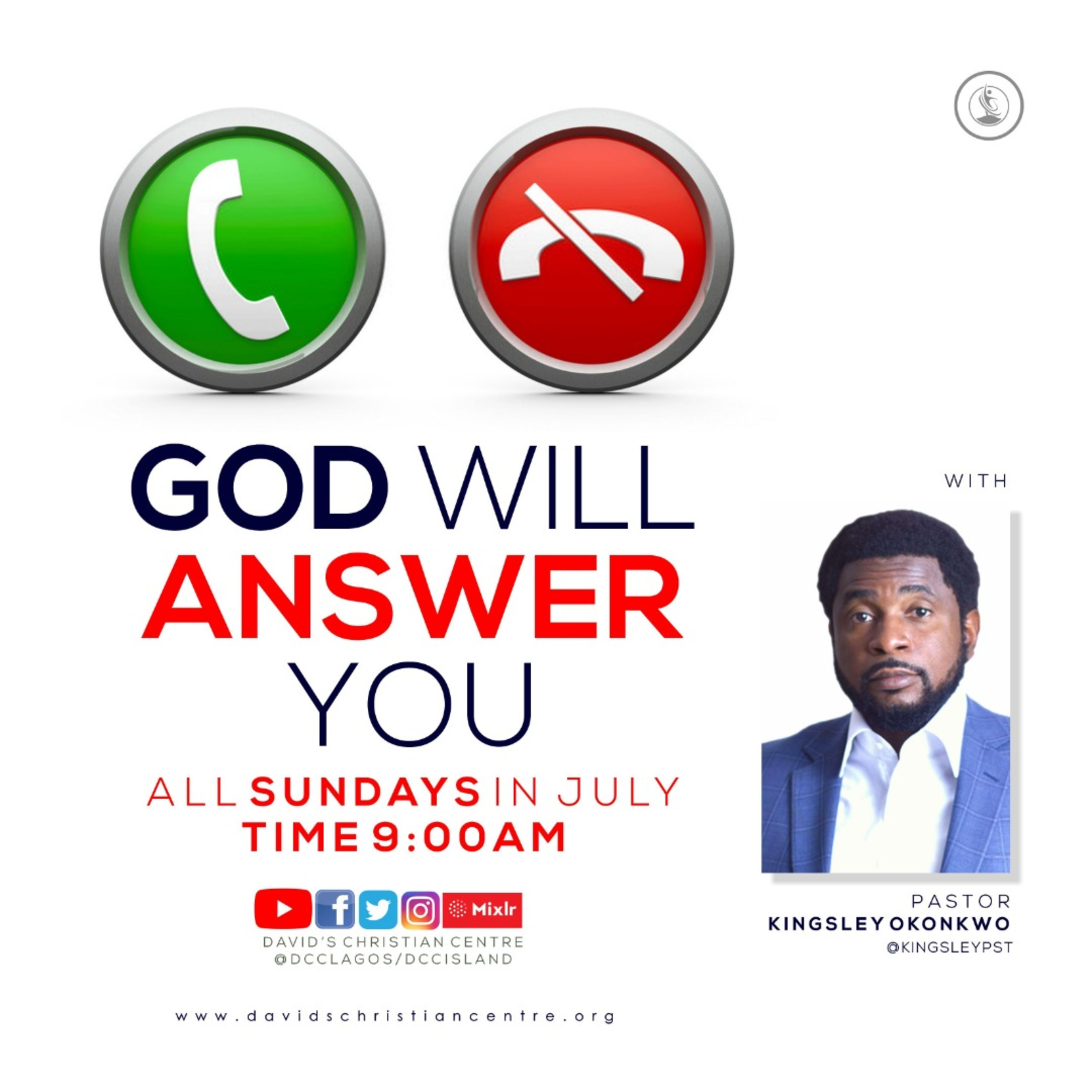 GOD WILL ANSWER YOU PART 3 SUNDAY SERVICE PASTOR KINGSLEY OKONKWO