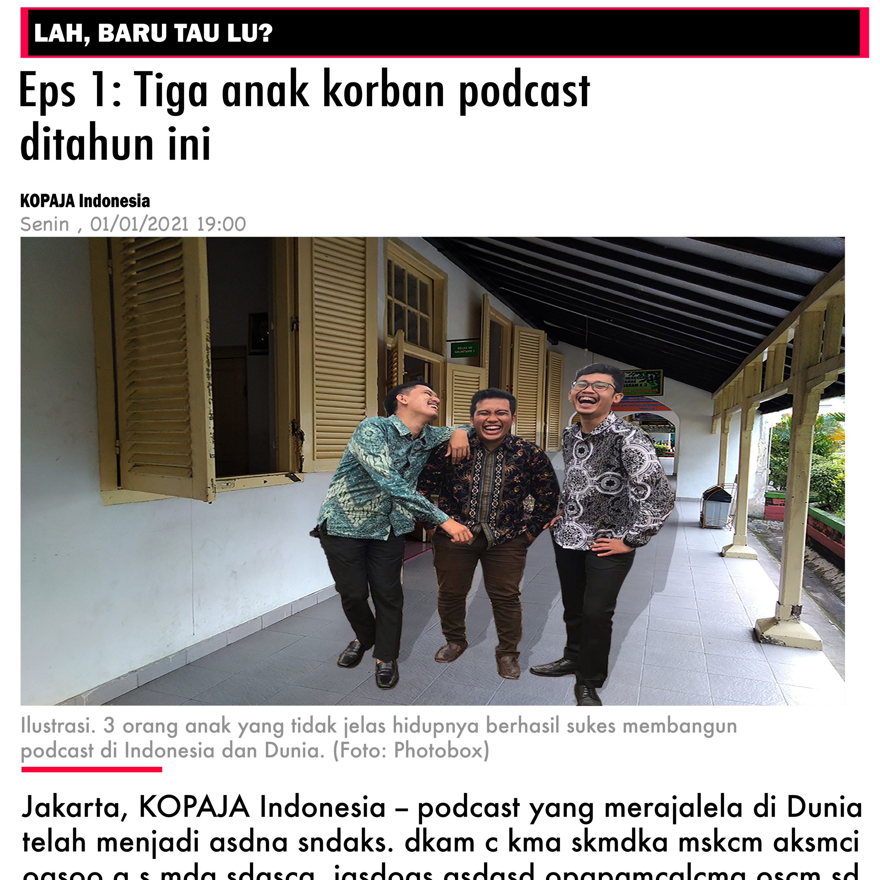Validasi Error