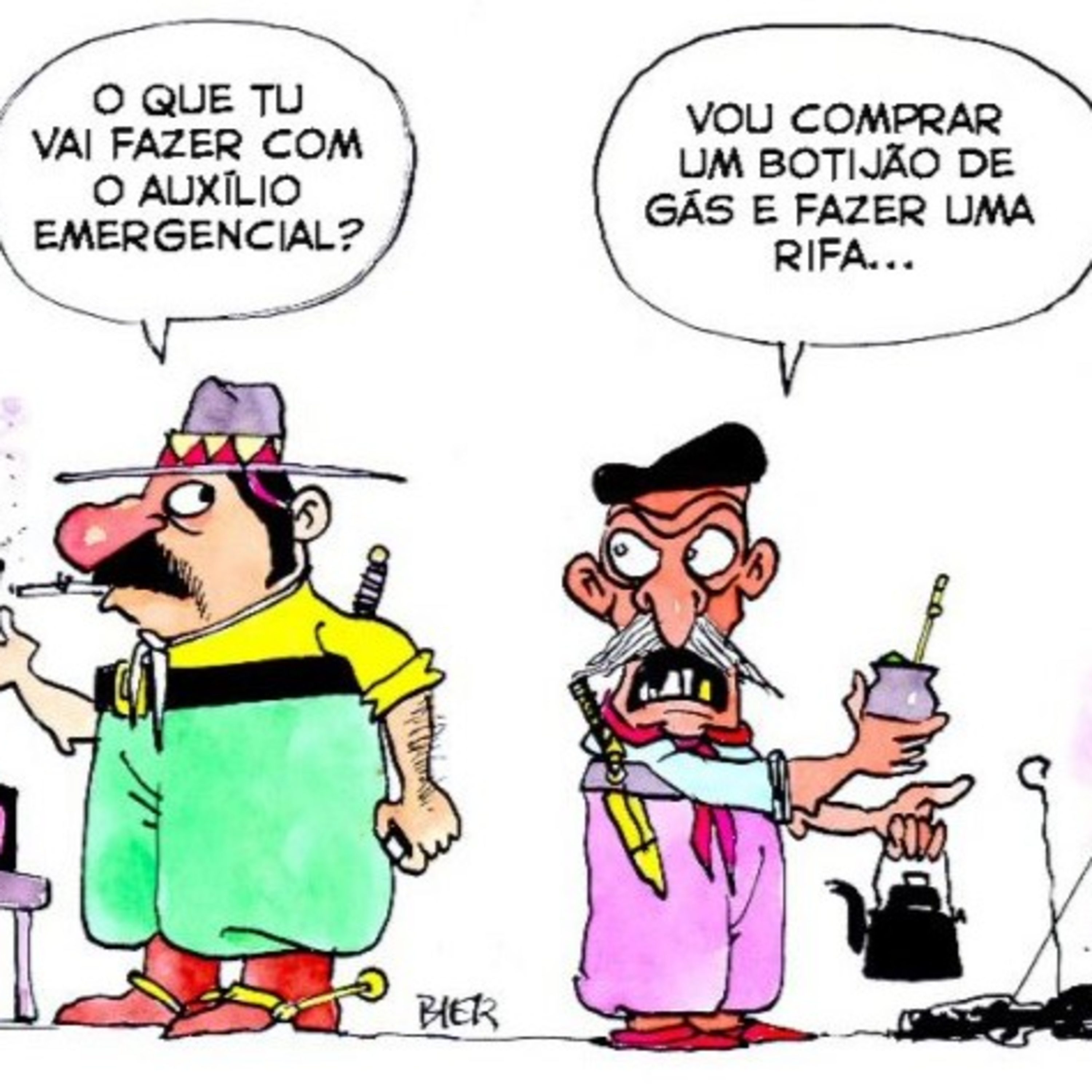 CHARGE FALADA
