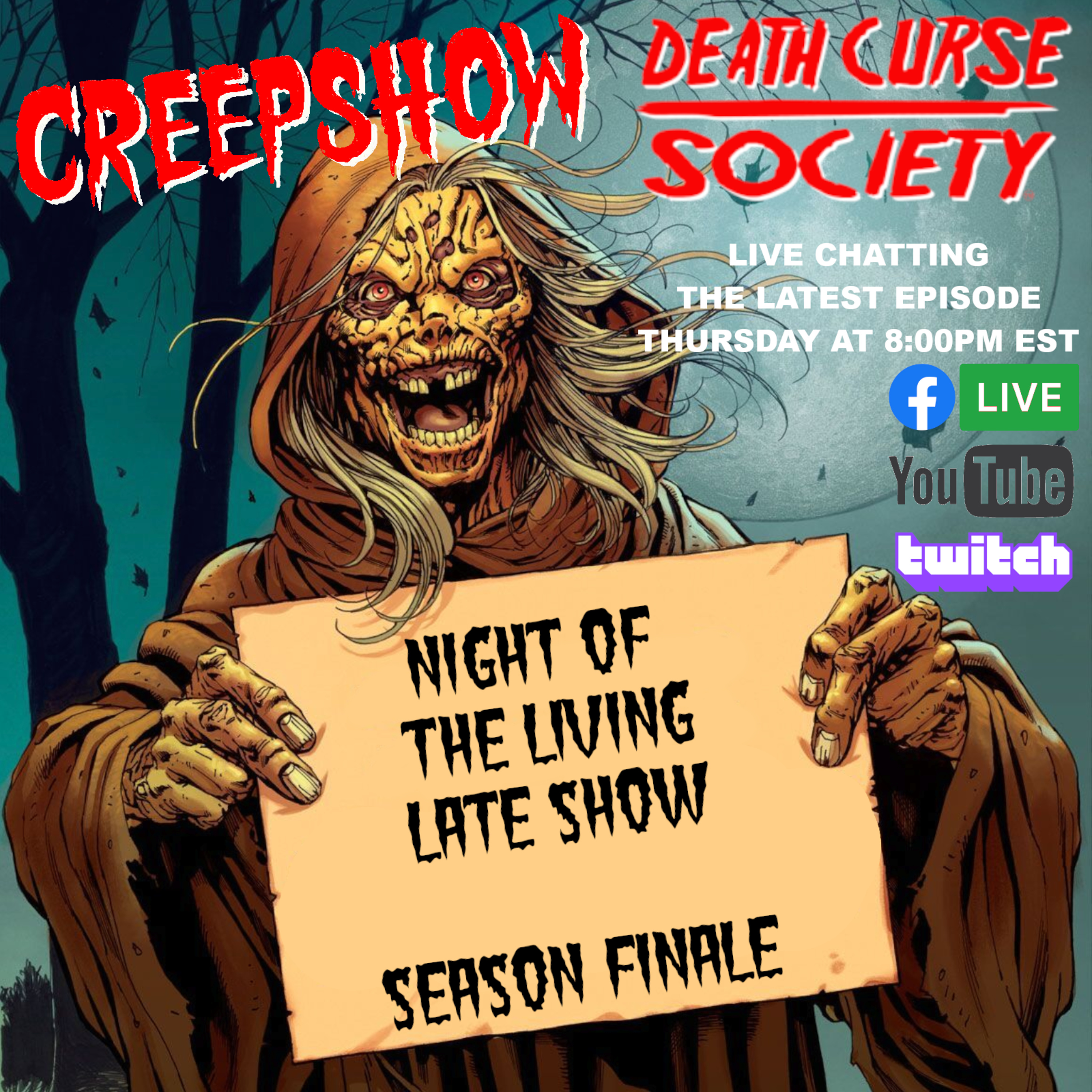Creepshow Finale Review | Night of the Living Late Show | Slash Report | Death Curse Society episode artwork