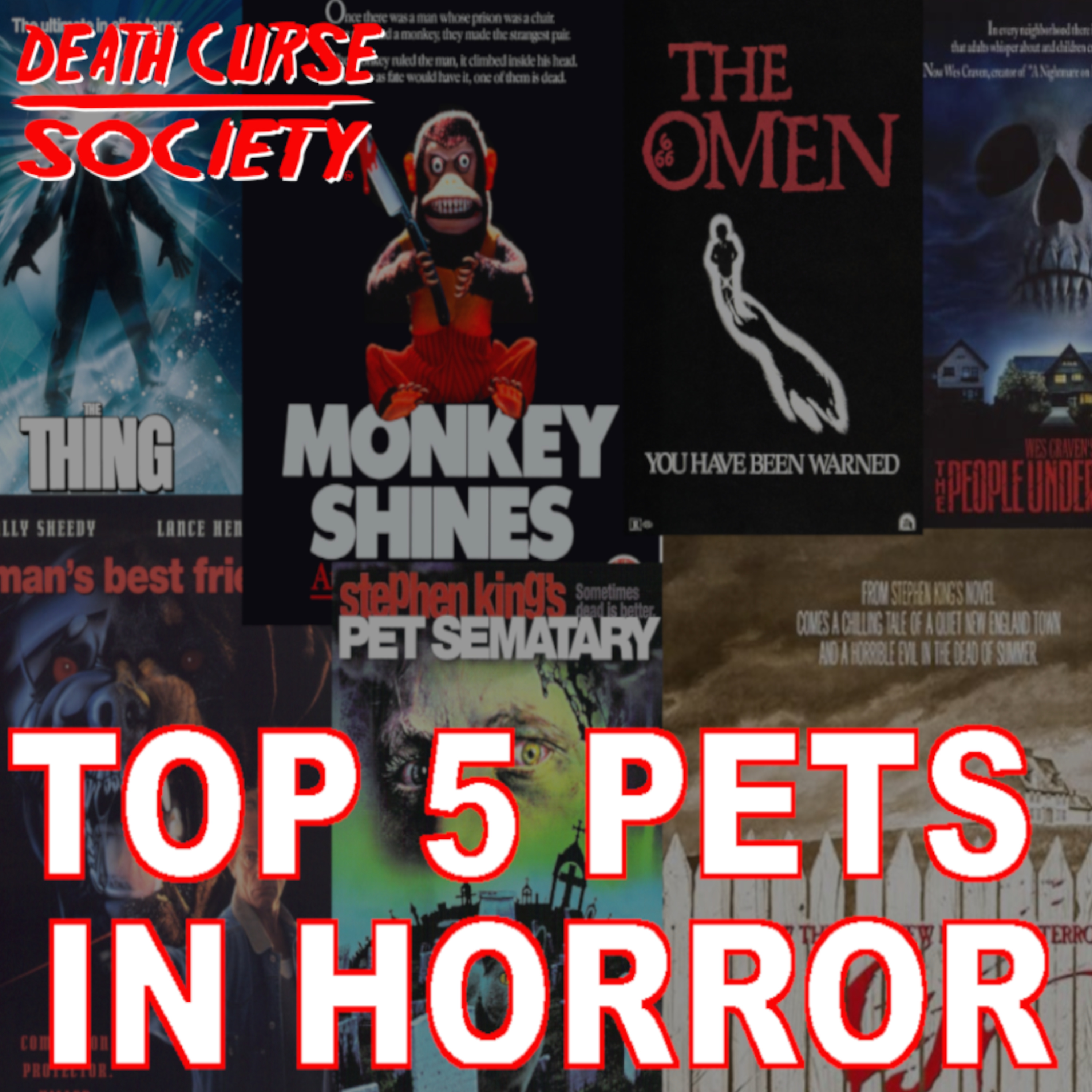 Top 5 Pets in Horror | Monday Maniacs | April 26, 2021 episode artwork
