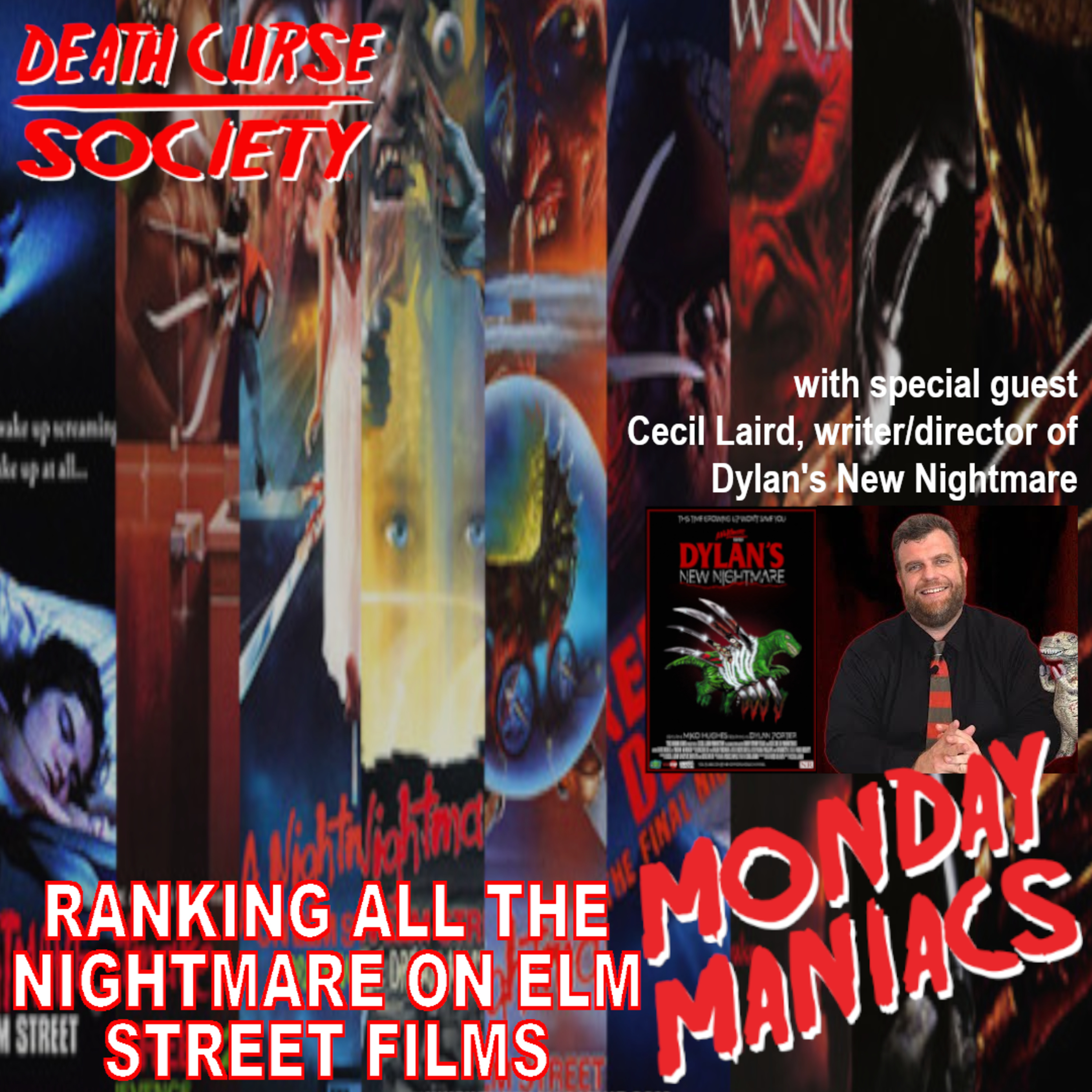 Nightmare on Elm Street Rankings | Special Guest Cecil Laird | Monday Maniacs | June 28, 2021 episode artwork