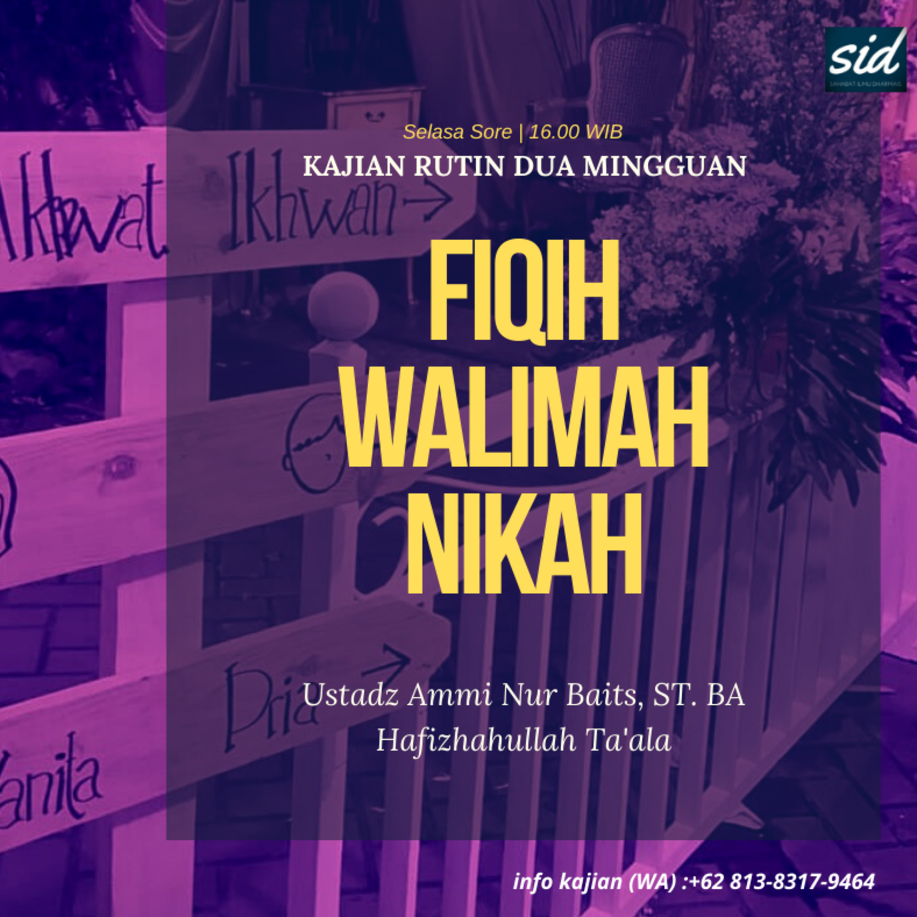Fiqih Walimah Nikah - Kajian Fiqih Keluarga - Ustadz Ammi Nur Baits, ST. BA Hafizhahullah Ta'ala episode artwork