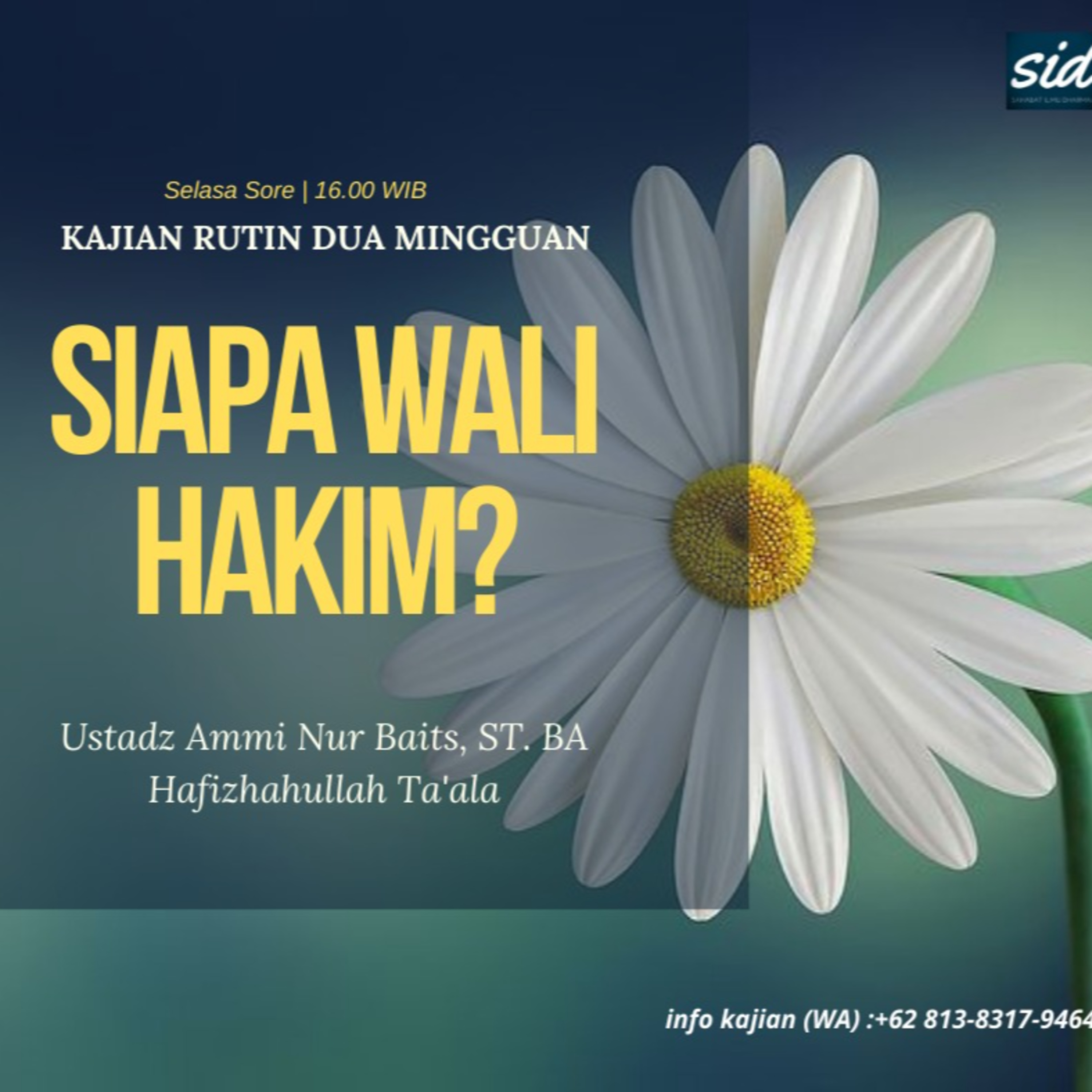 Siapa Wali Hakim? - Kajian Fiqih Keluarga - Ustadz Ammi Nur Baits, ST. BA Hafizhahullah Ta'ala episode artwork