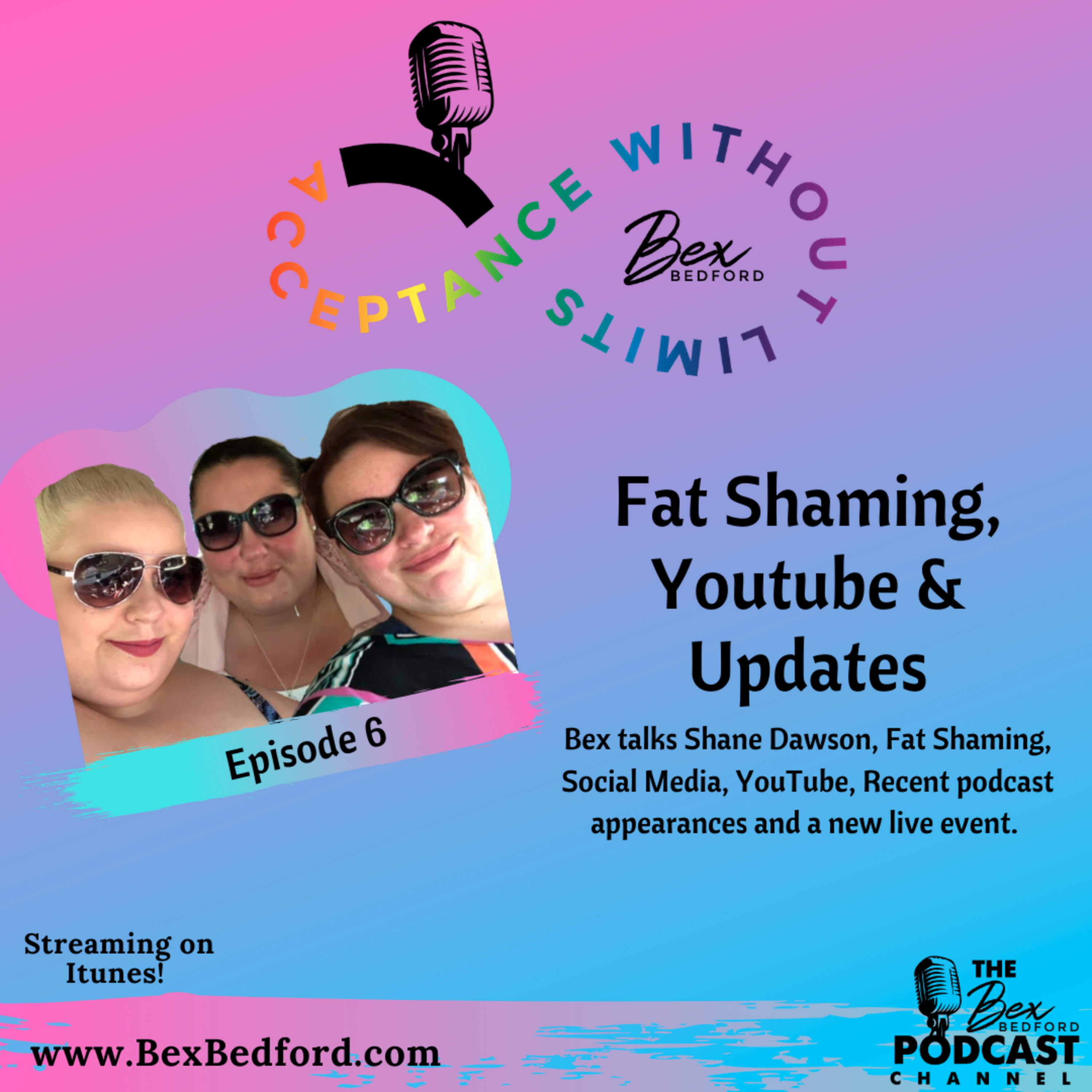 Acceptance Without Limits "Fat Shaming, Youtube & Updates"