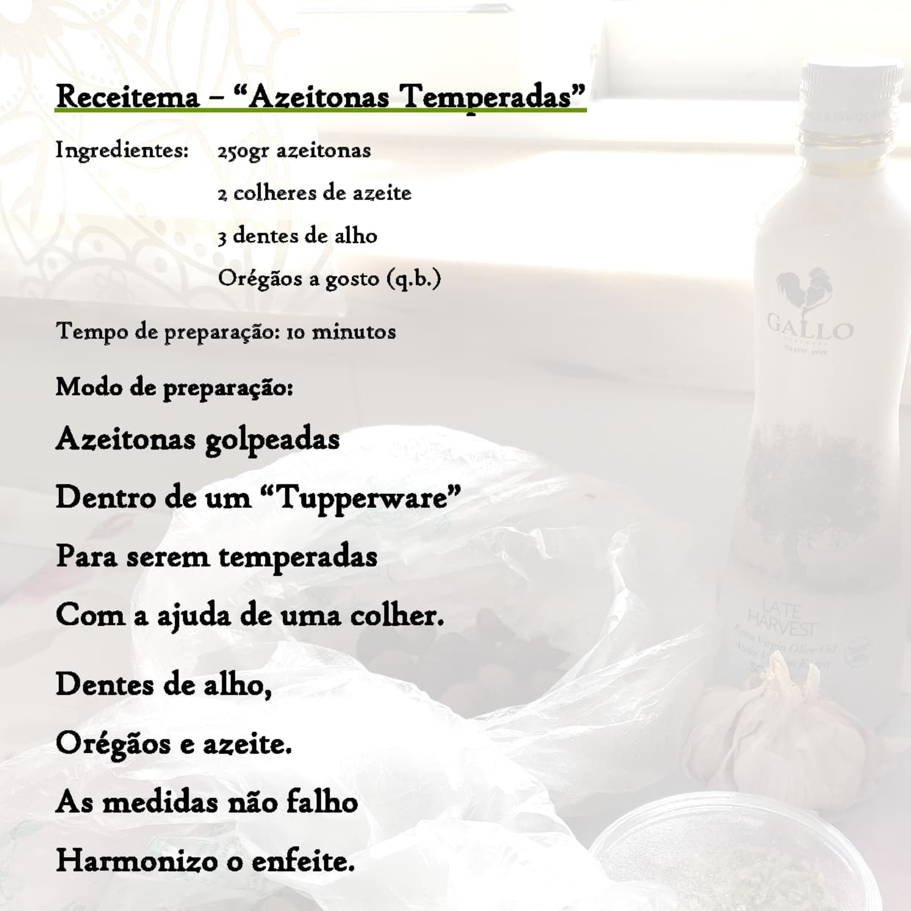 Poesias da Nonô - Nonô Poetry