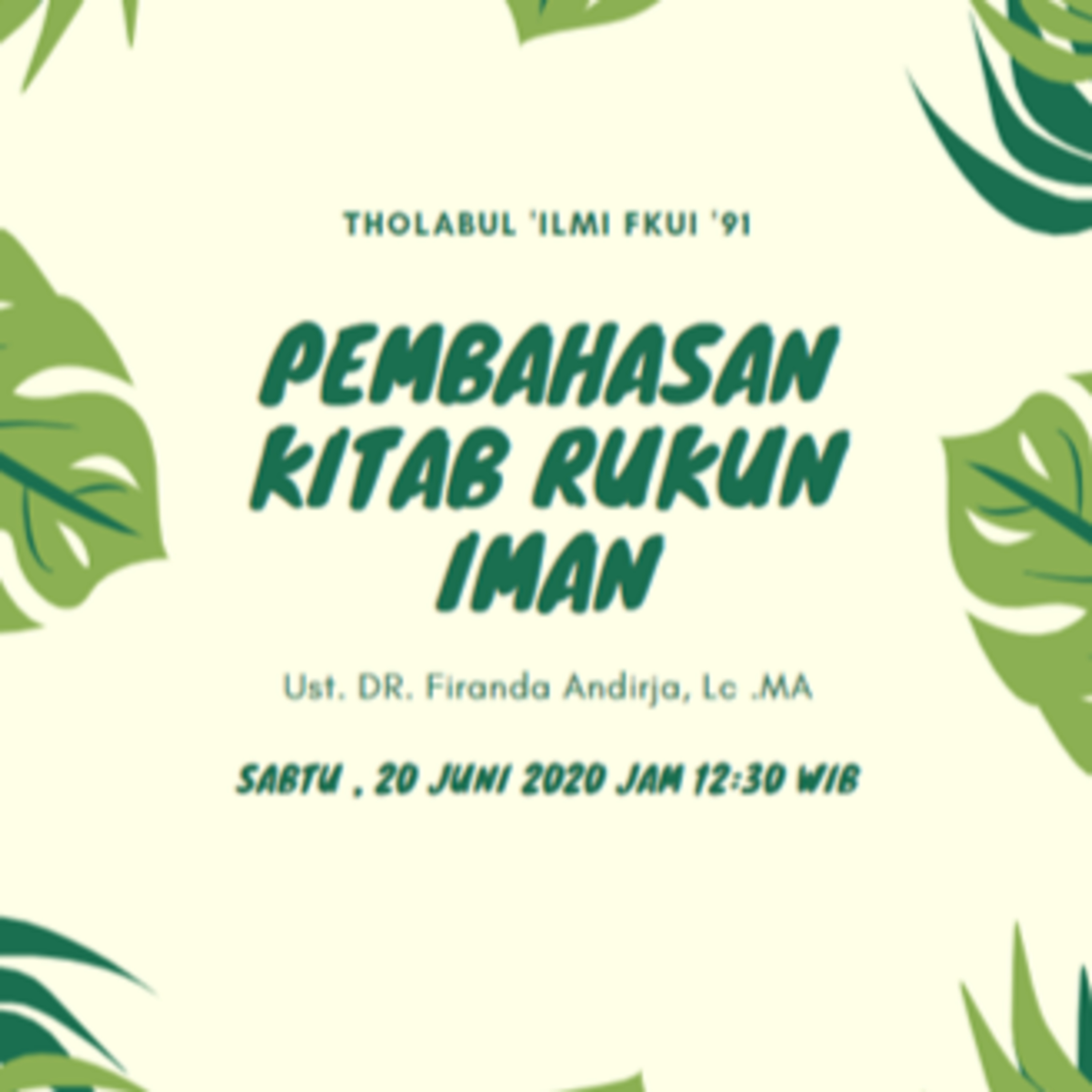 Tholibul Ilmi \'91