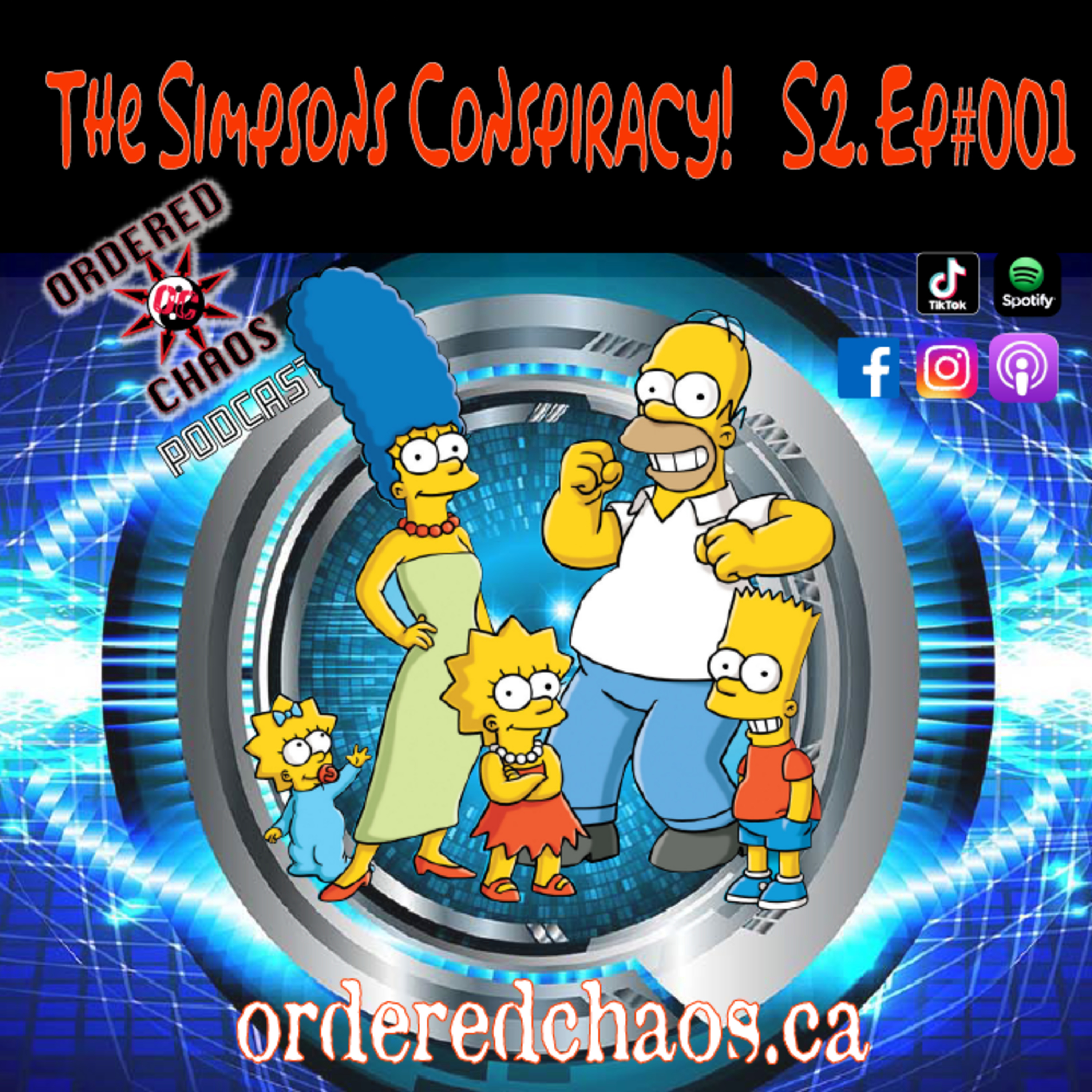 The Simpsons Conspiracy episode artwork