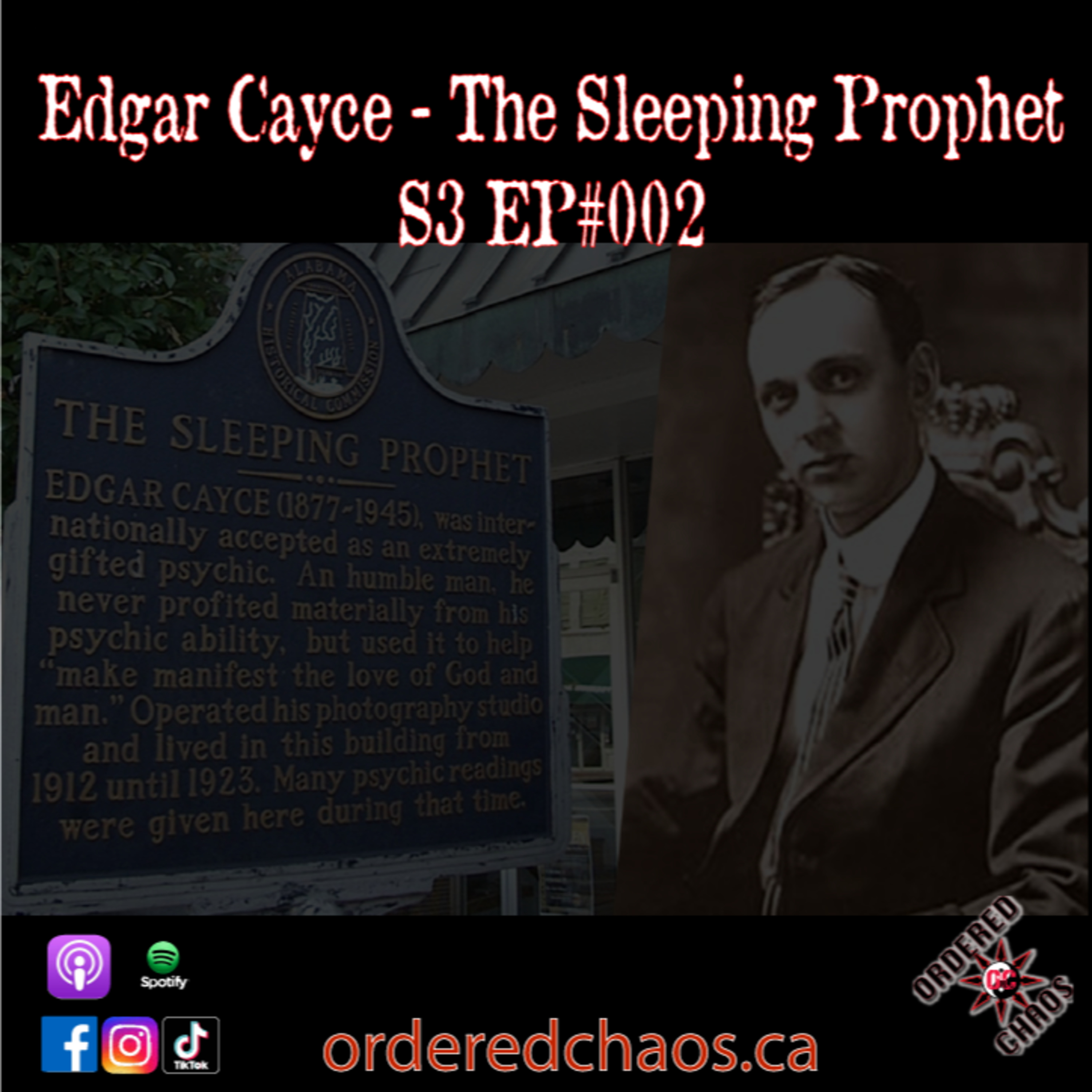 Edgar Cayce - The Sleeping Prophet episode artwork