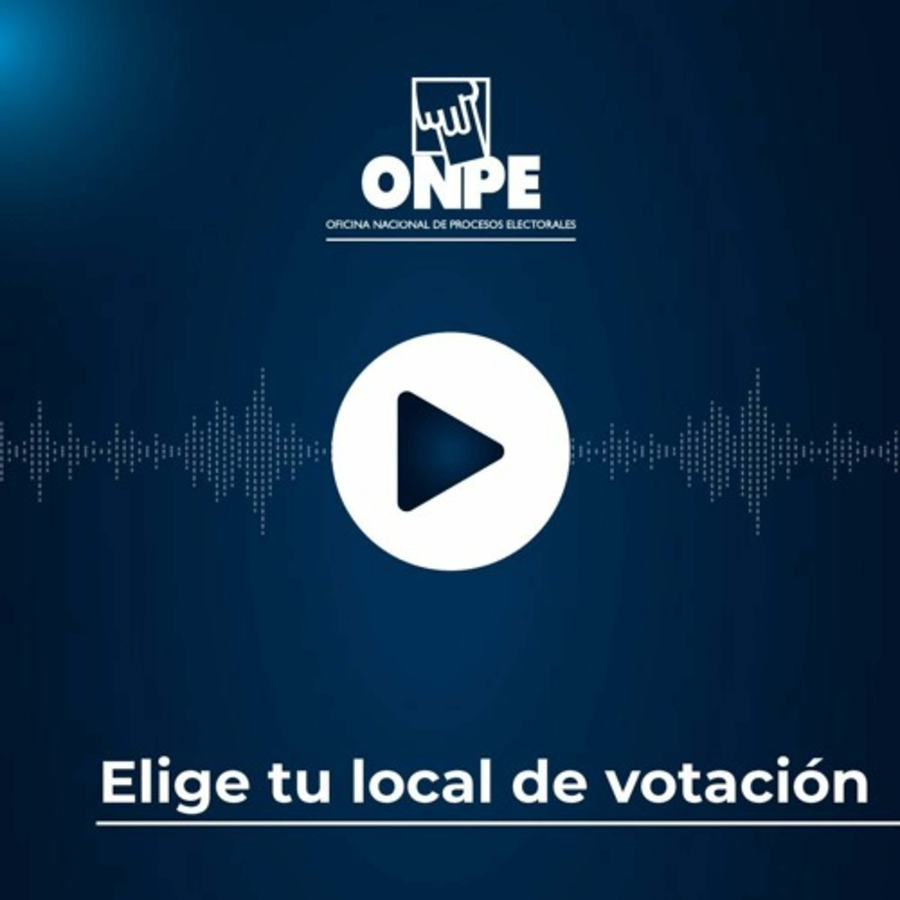 Elige tu local de votación para las Elecciones Generales 2021 episode artwork