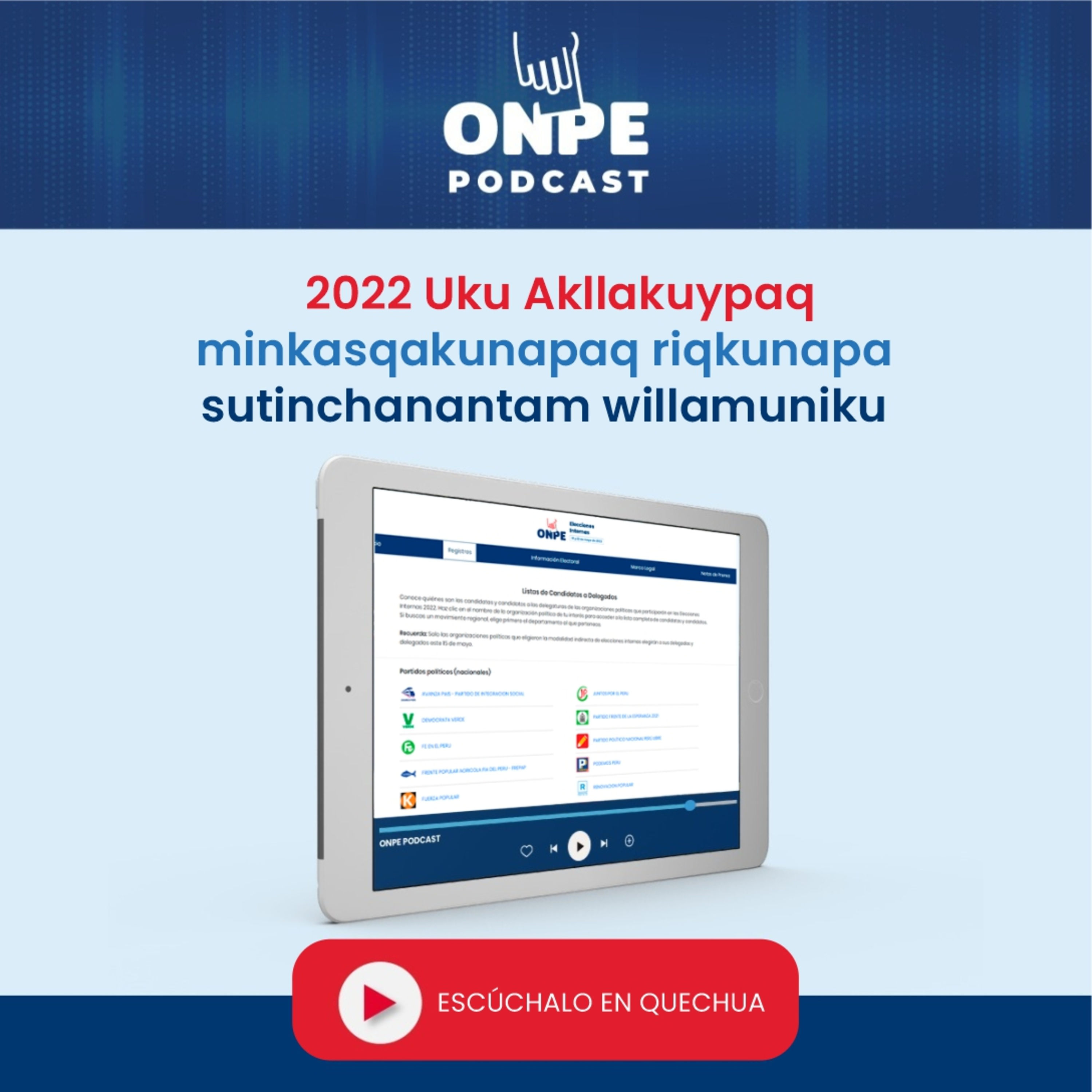 2022 Uku Akllakuypaq minkasqakunapaq riqkunapa sutinchanantam willamuniku episode artwork
