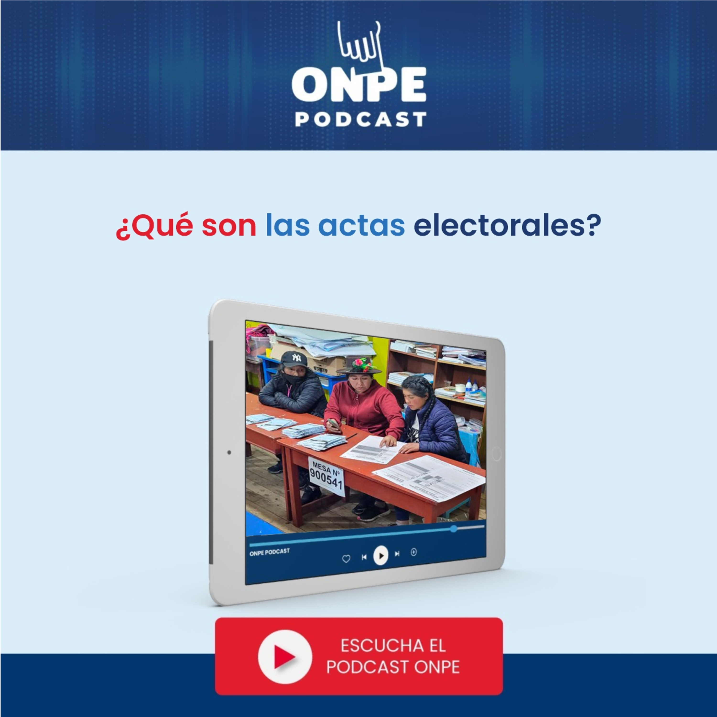 ¿Qué son las actas electorales? episode artwork