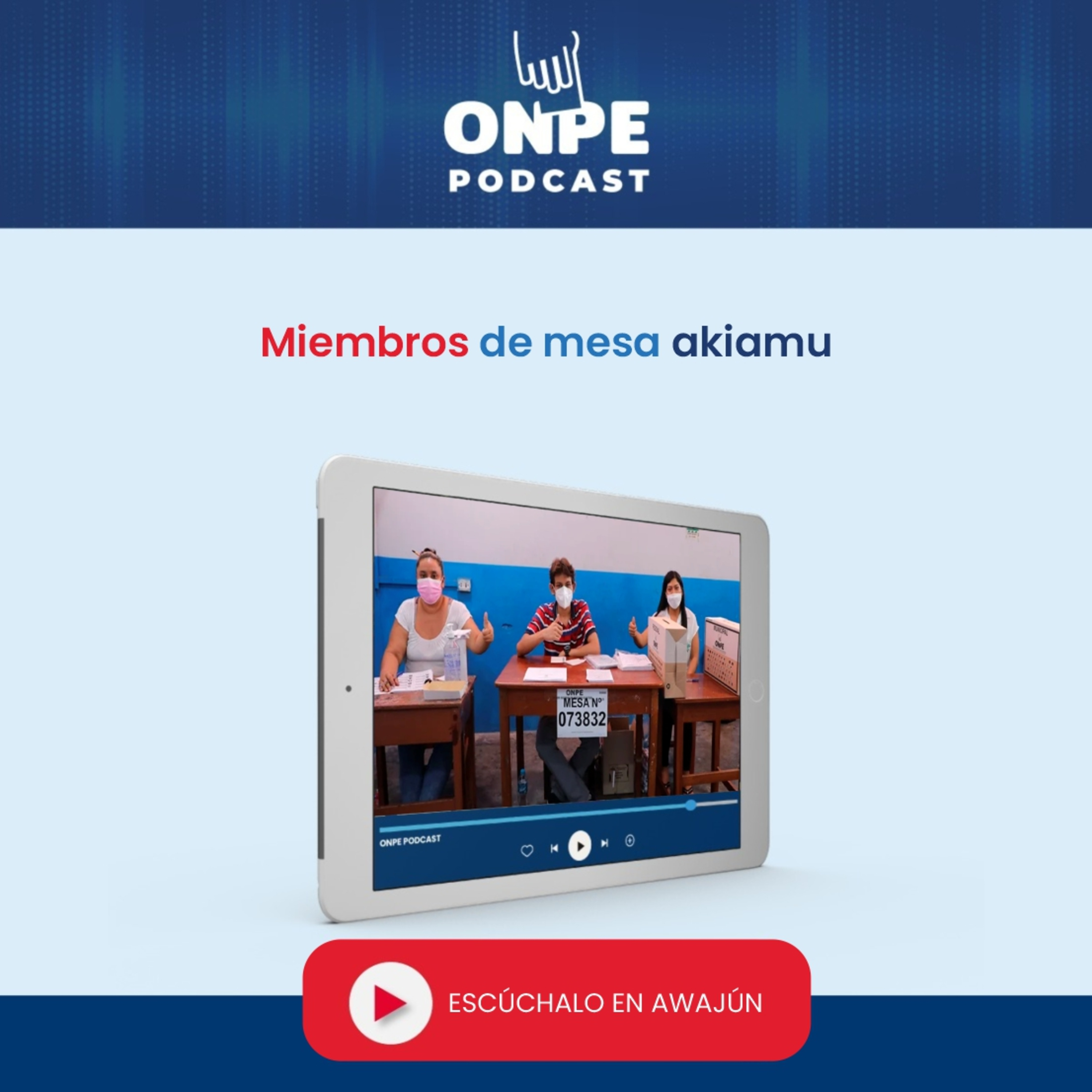 Miembros de mesa akiamu episode artwork