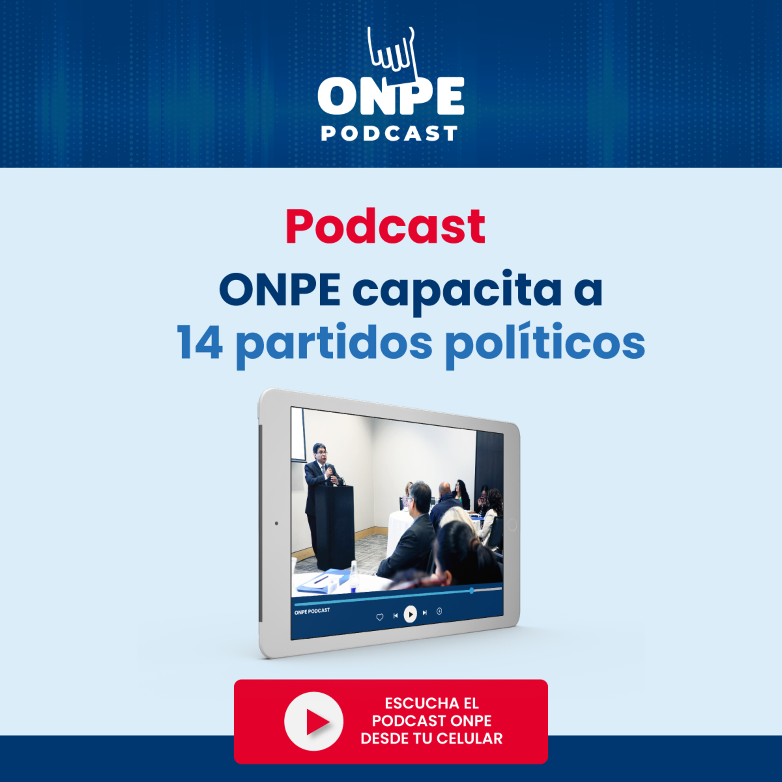ONPE capacita a 14 partidos políticos episode artwork