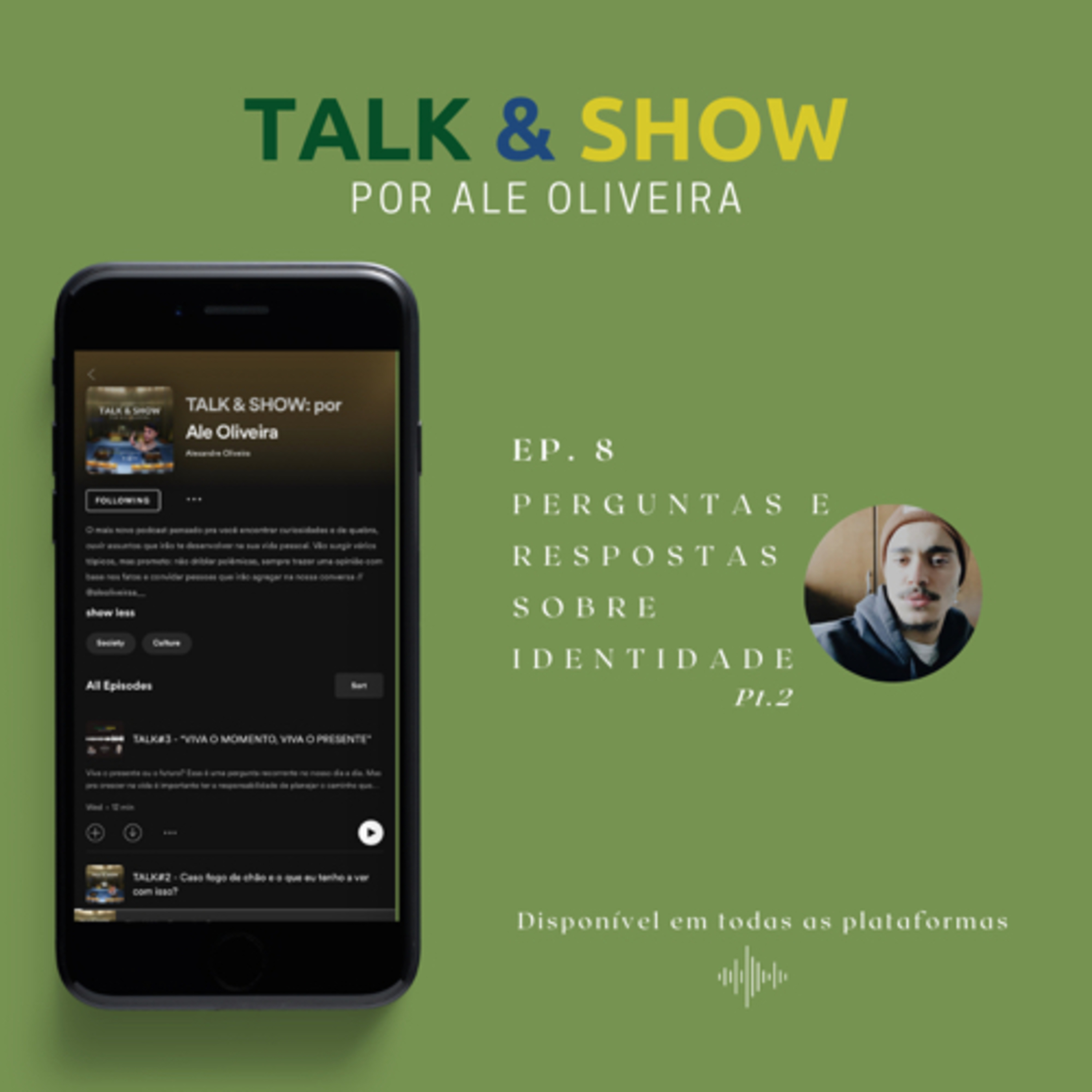 TALK#8 - Identidade pt. 2: O que você não sabe sobre si mesmo?  episode artwork