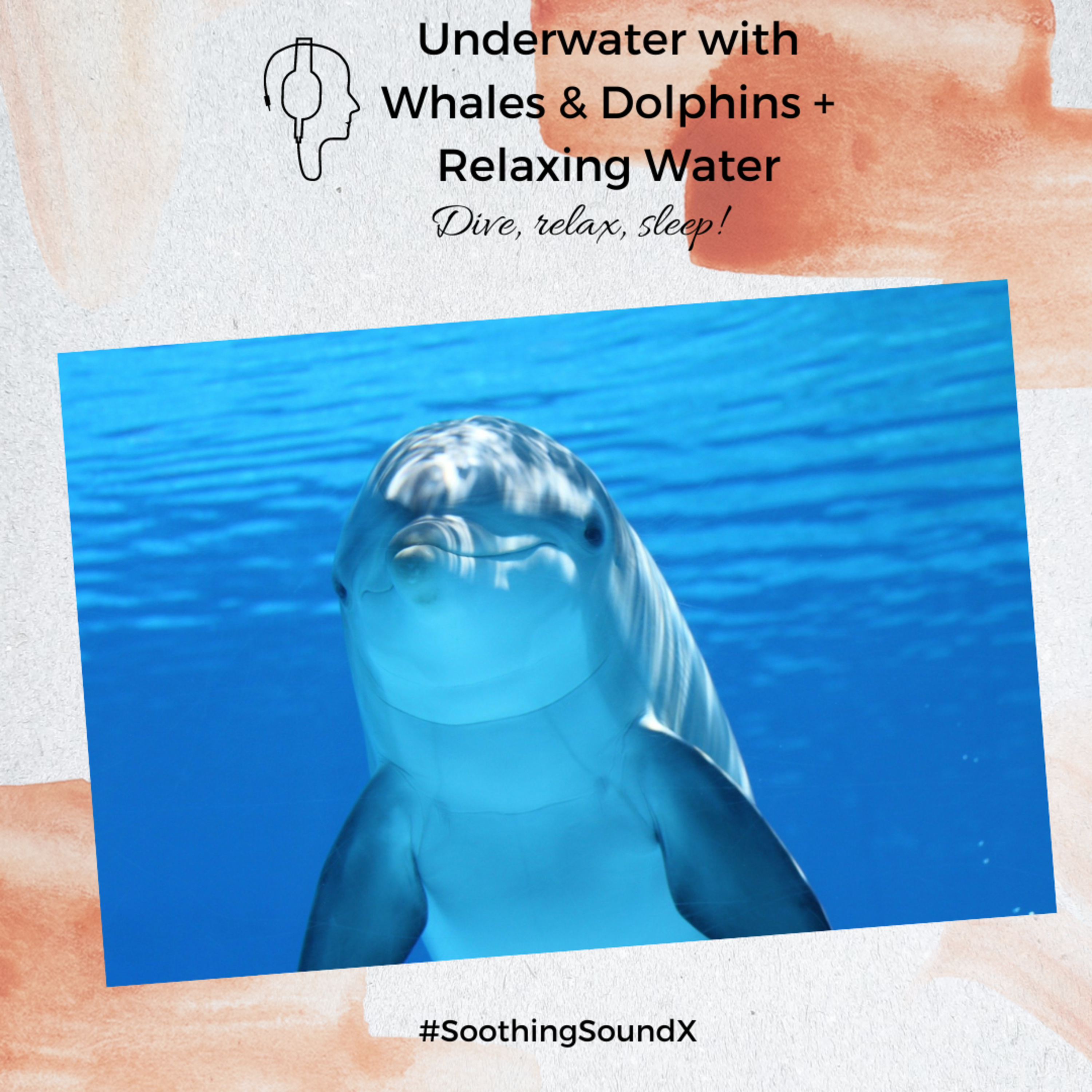28. Underwater with Whales & Dolphins - Relaxing Water and Dolphins Sounds || Soothing SoundX episode artwork