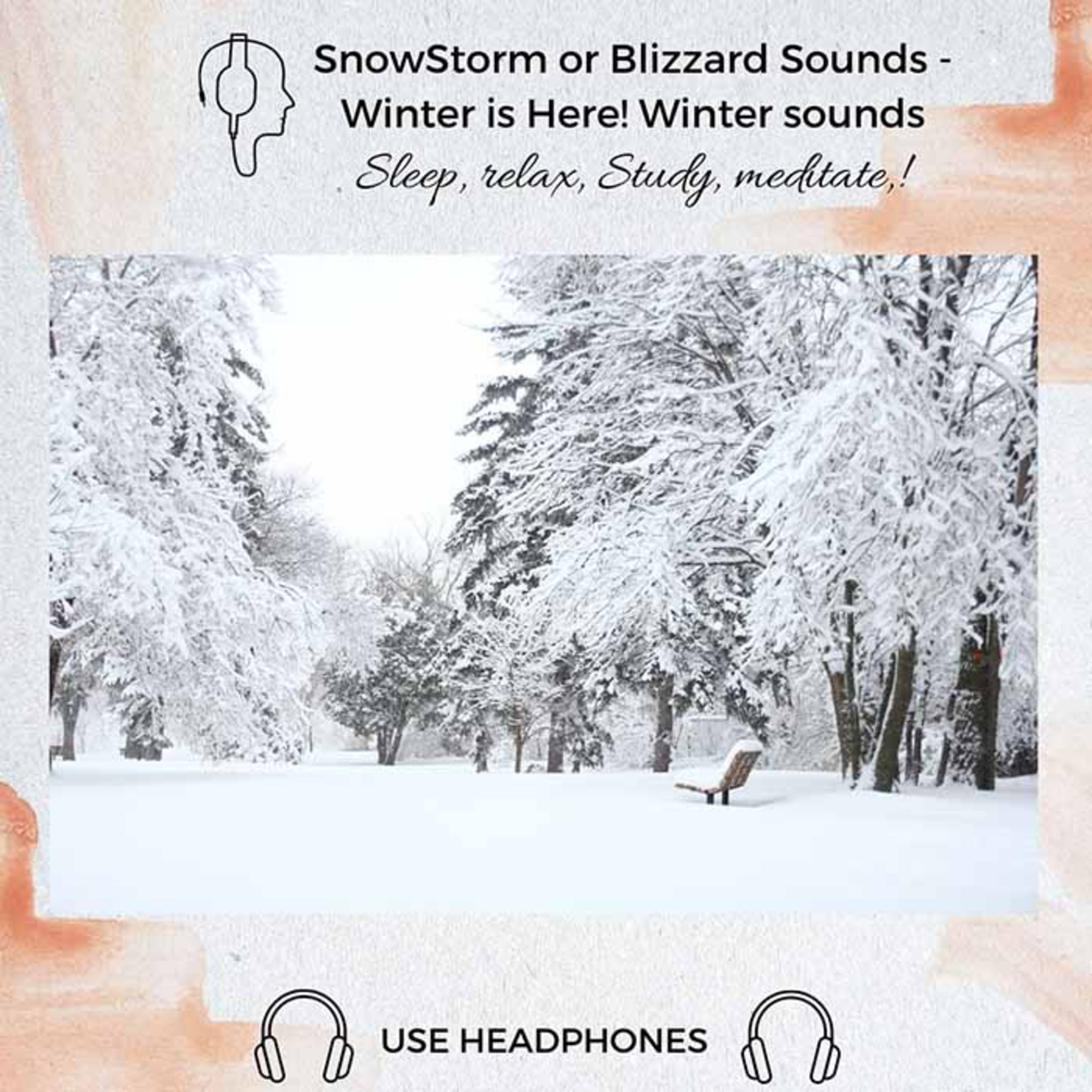 44. SnowStorm or Blizzard Sounds - Winter is Here! Winter sounds | Soothing SoundX episode artwork