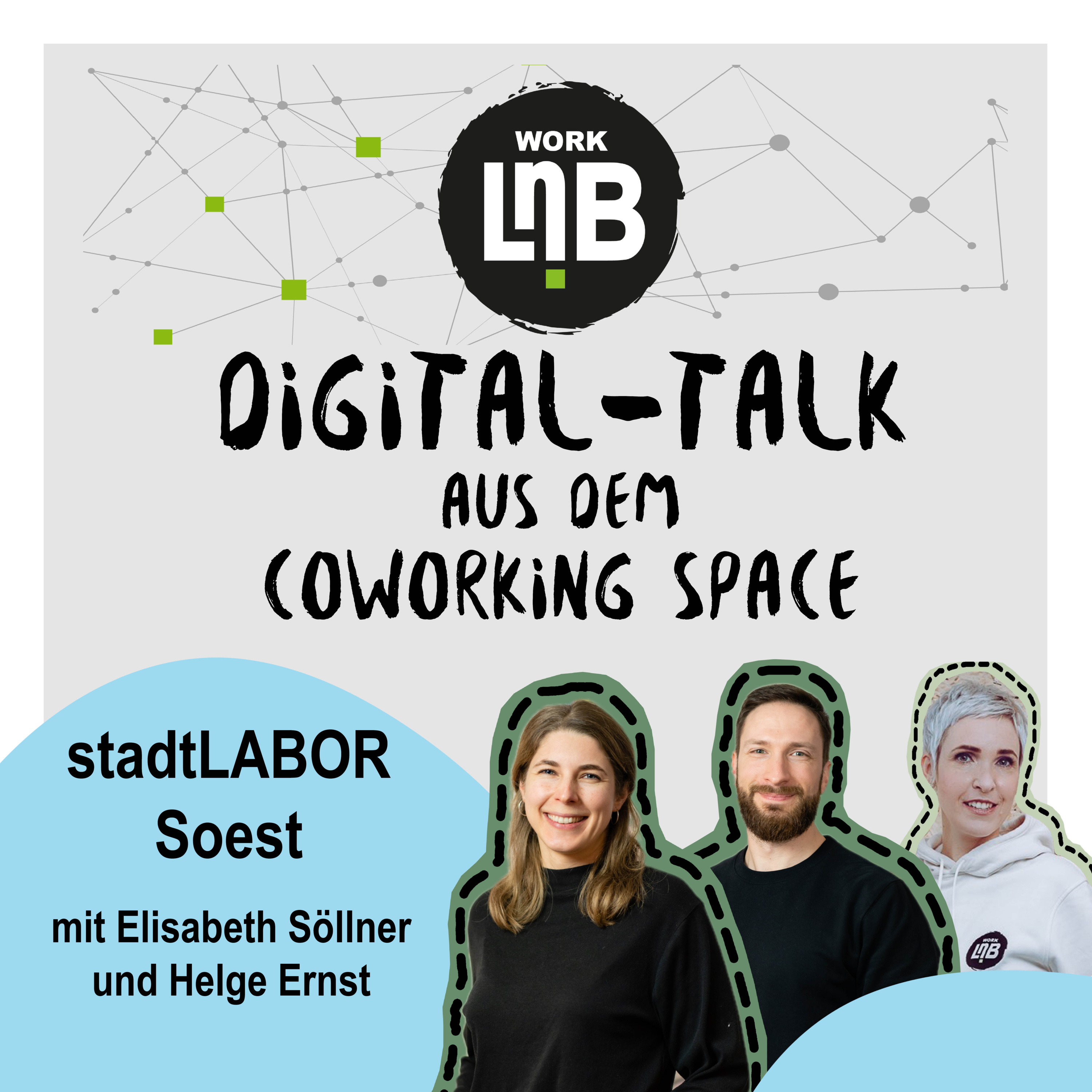 #16 Digitaler Experimentier-Raum im stadtLABOR Soest. Mit Elisabeth Söllner und Helge Ernst. Episode cover