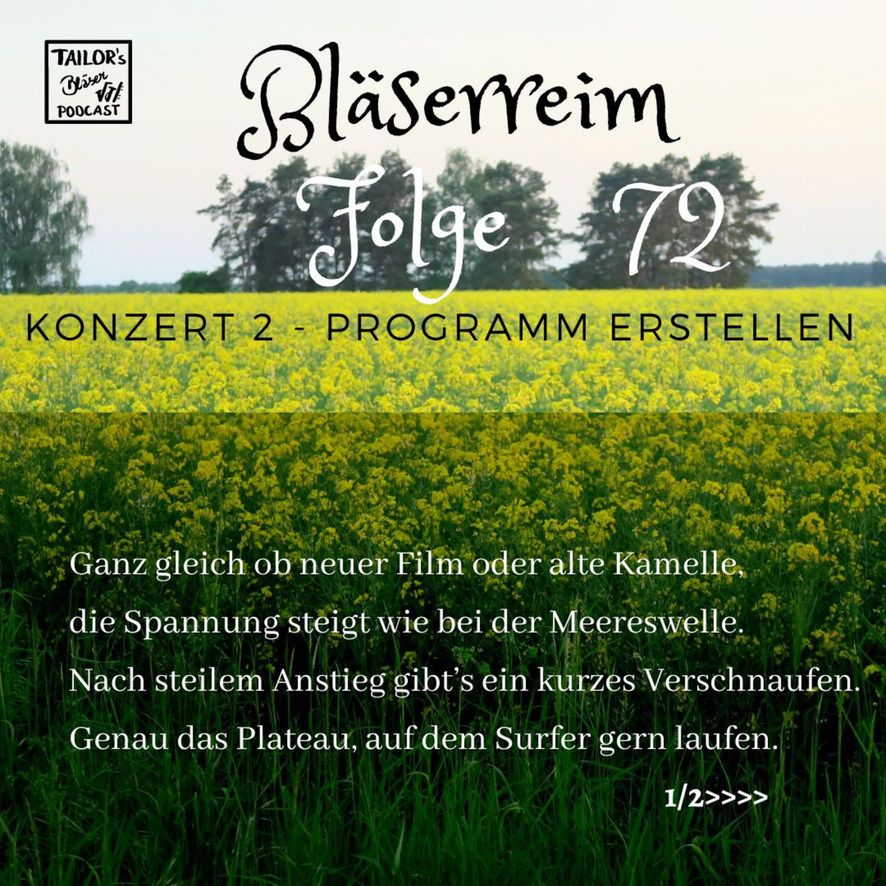 72: Konzert 2 - Porgramm erstellen episode artwork