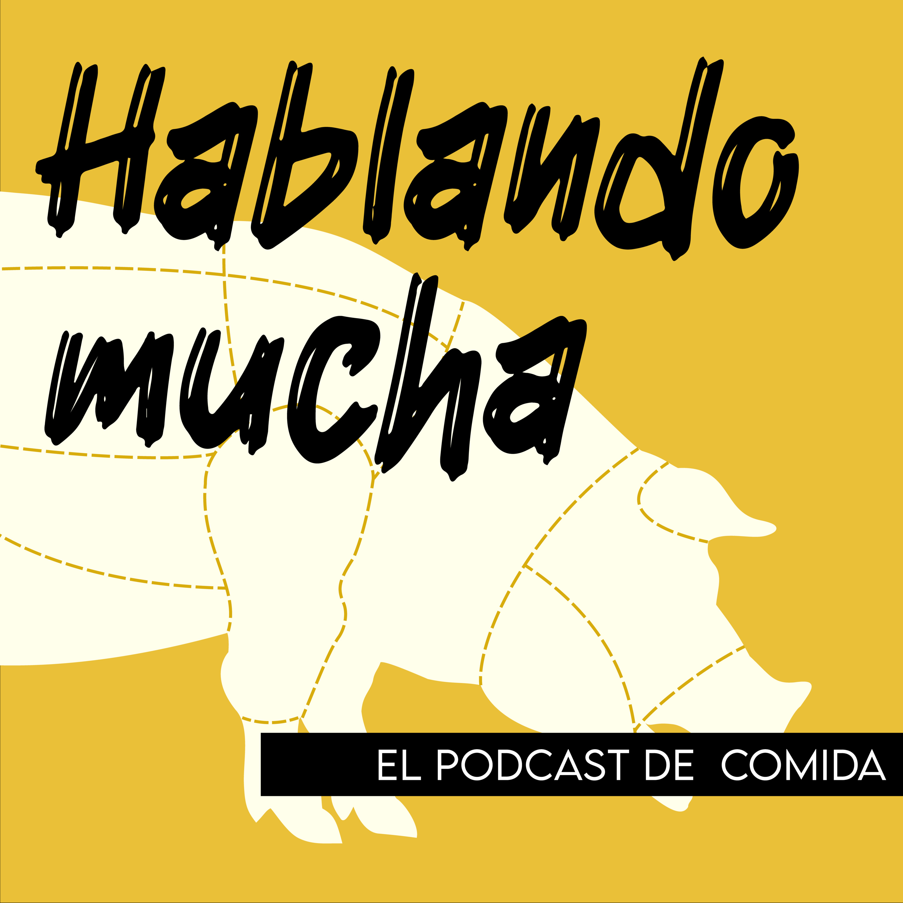 Hablando mucha
