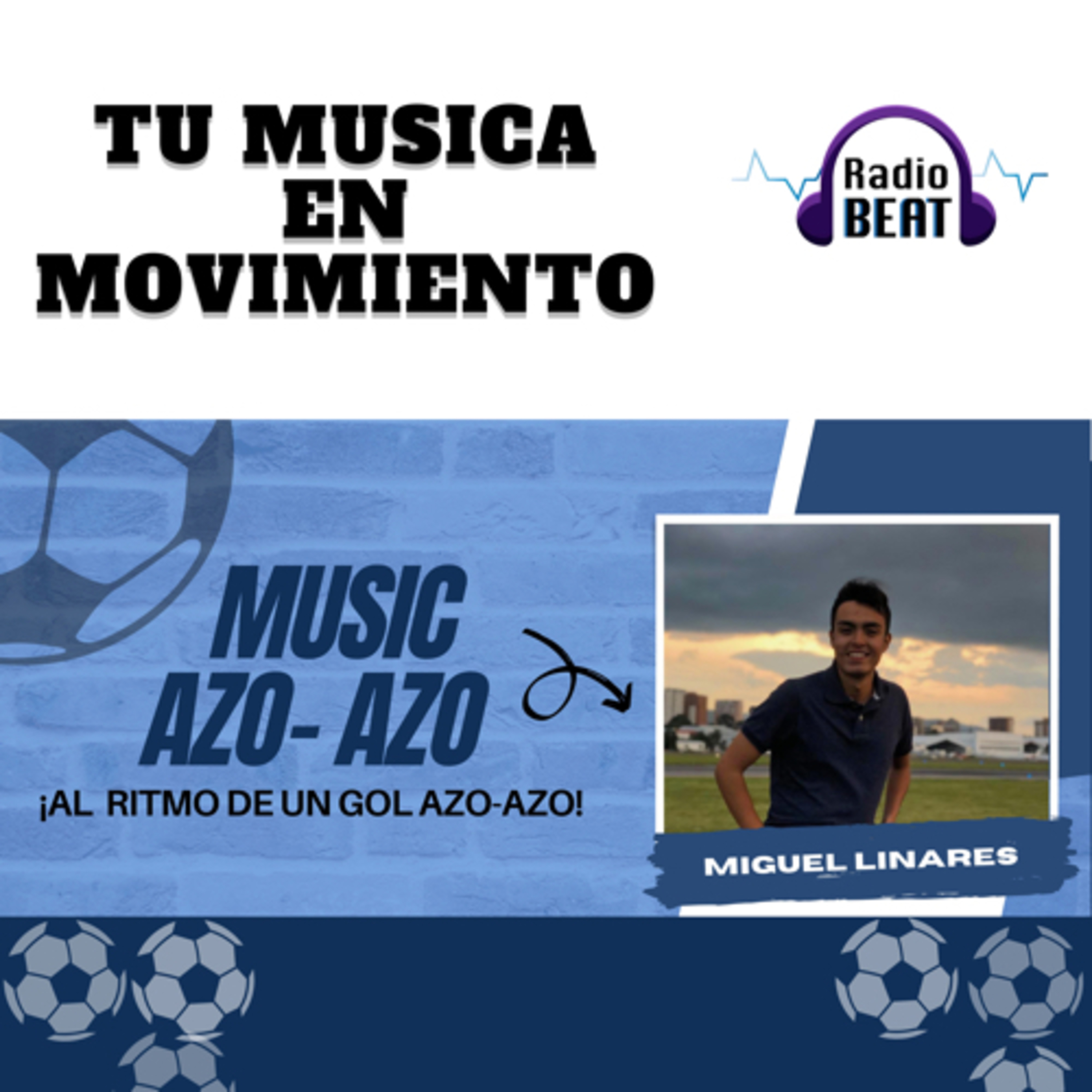 Programa Music Azo-Azo. Entrevista gimnasta guatemalteco Jorge Vega. episode artwork