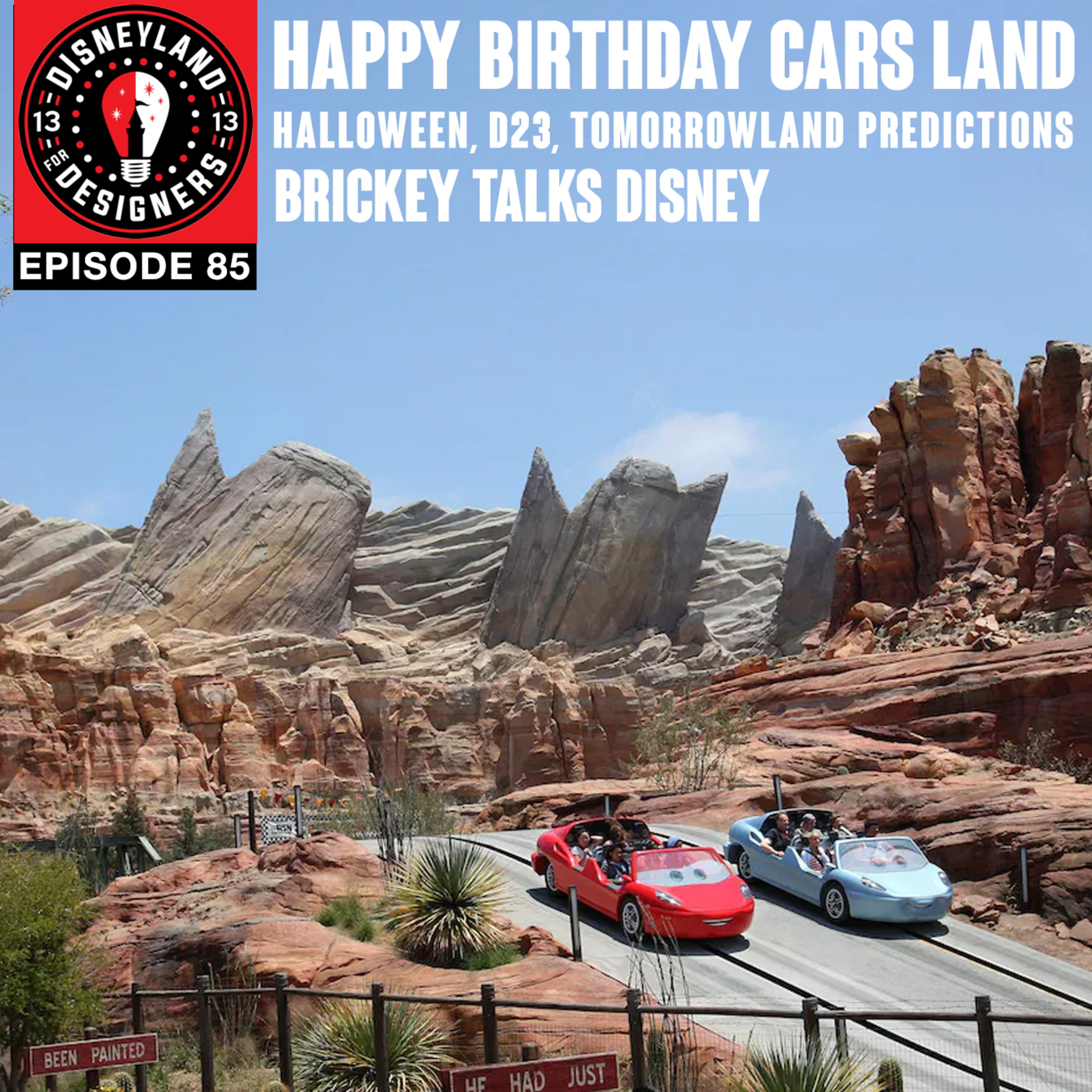 D23, Tomorrowland, Hollywood Land & Oogie Boogie Bash Predictions - Brickey Talks Disney June 13th - 19th episode artwork