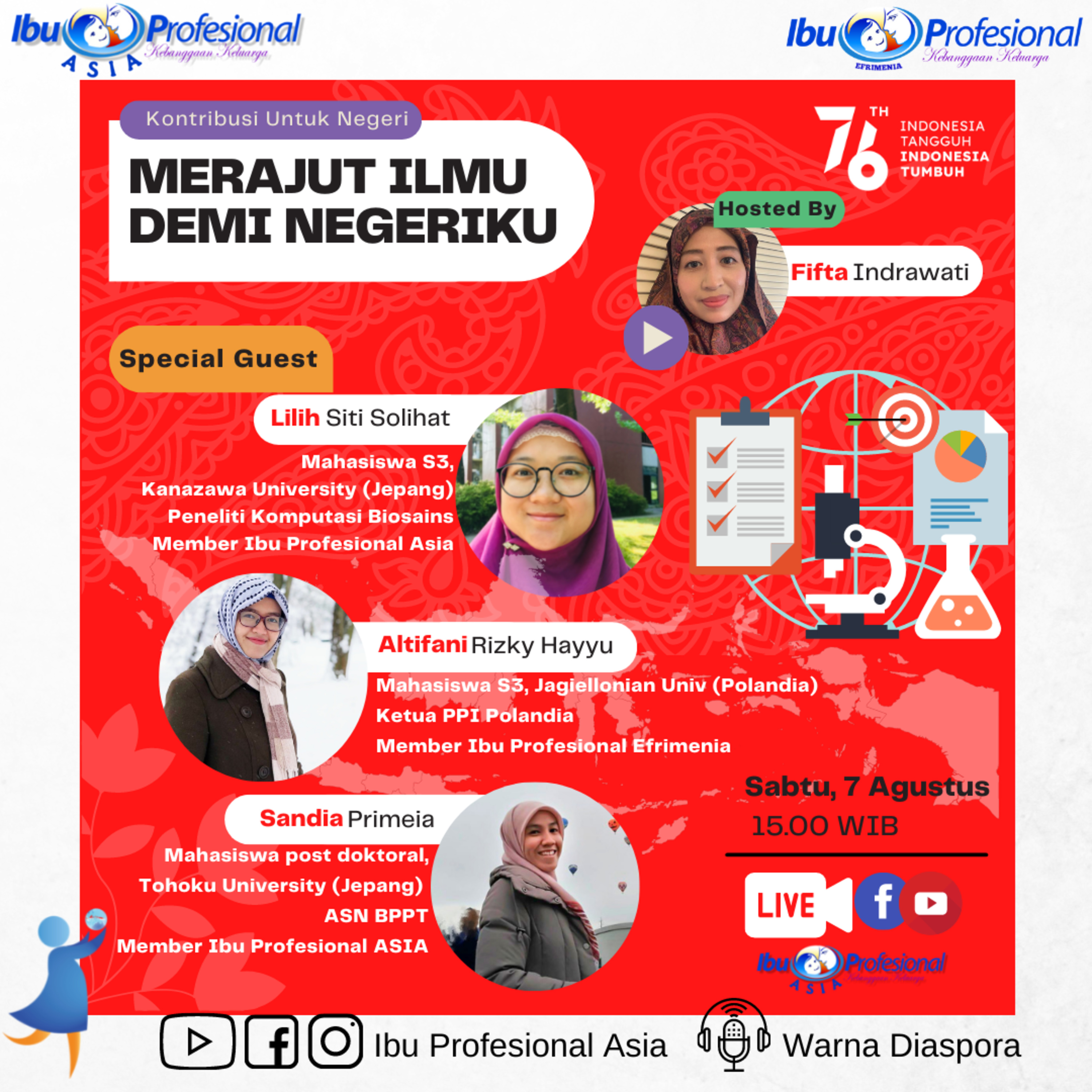 Kontribusi untuk negeri episode 1 - Merajut Ilmu Untuk Negeriku  episode artwork