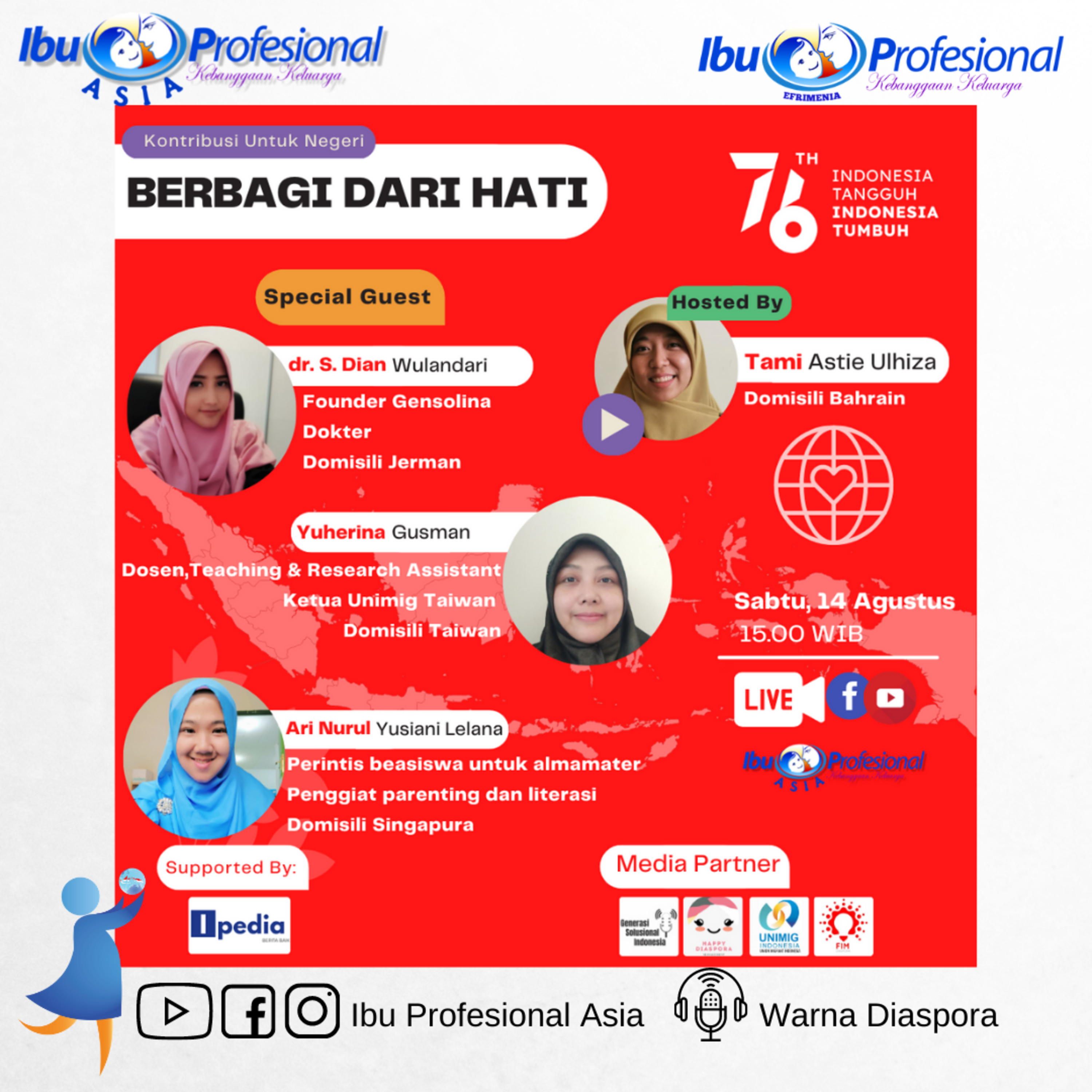 Kontribusi Untuk Negeri Episode #2 : Berbagi Dari Hati episode artwork