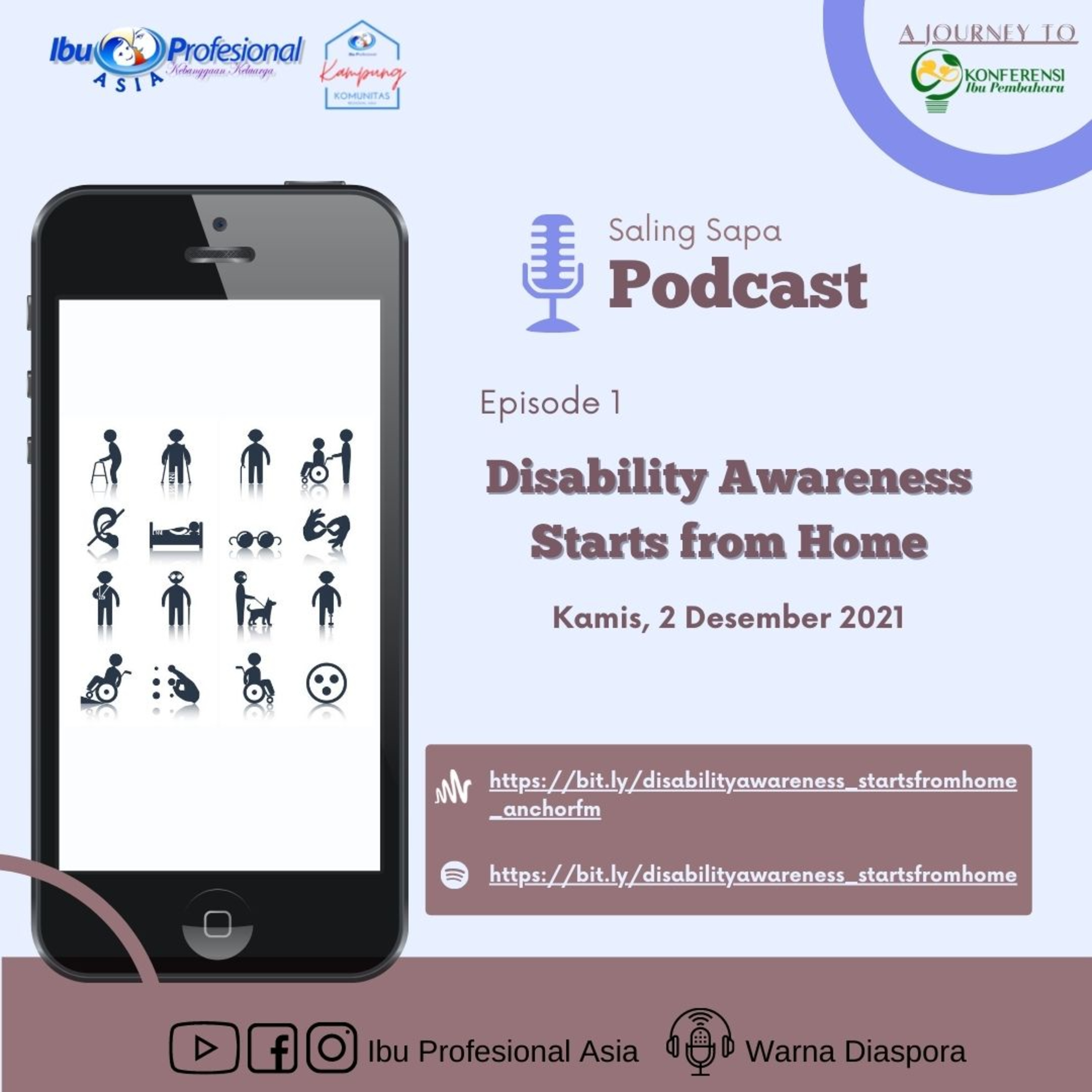 Saling Sapa Ep.1 : Disability Awareness Starts from Home