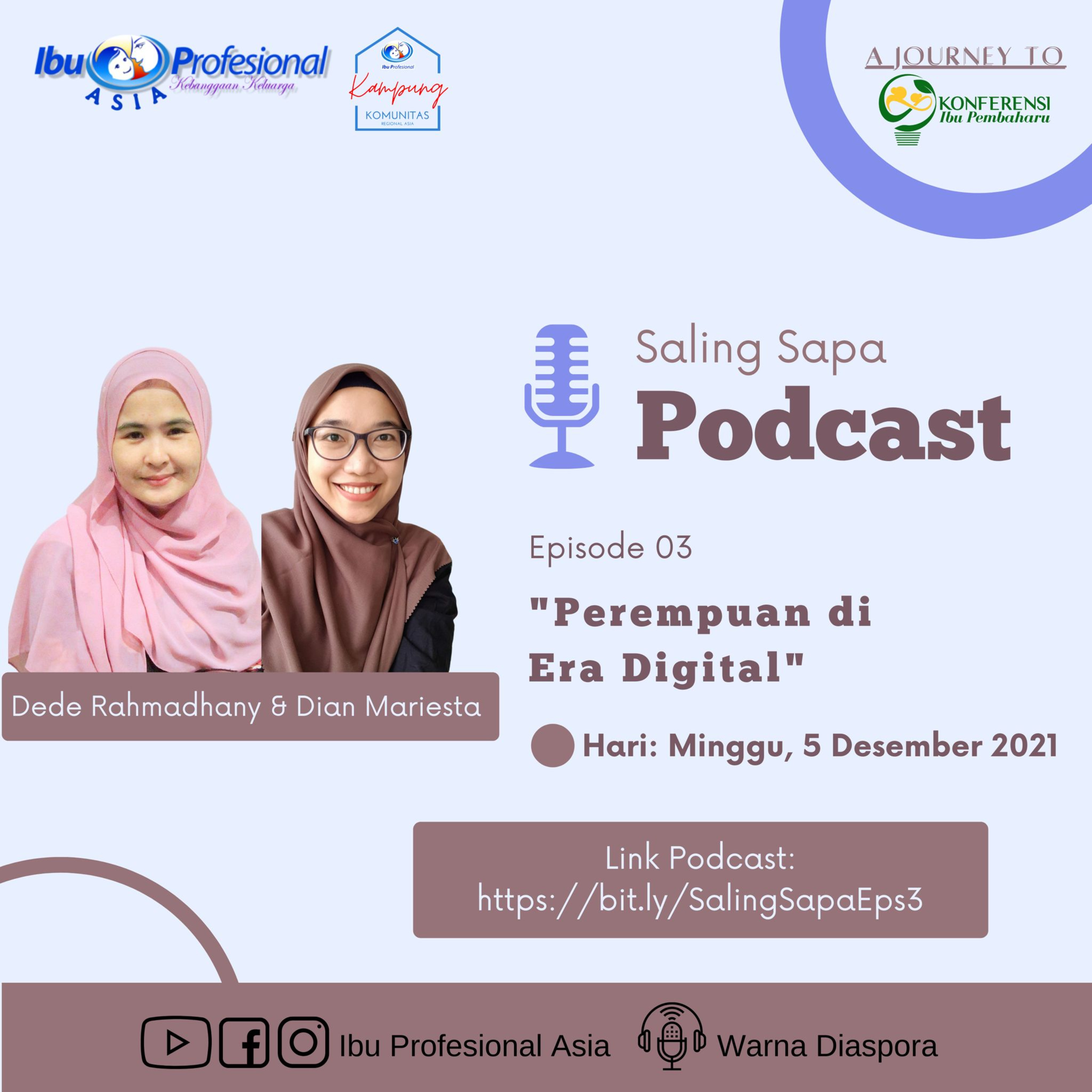 Saling Sapa Ep.3 : Perempuan di Era Digital episode artwork
