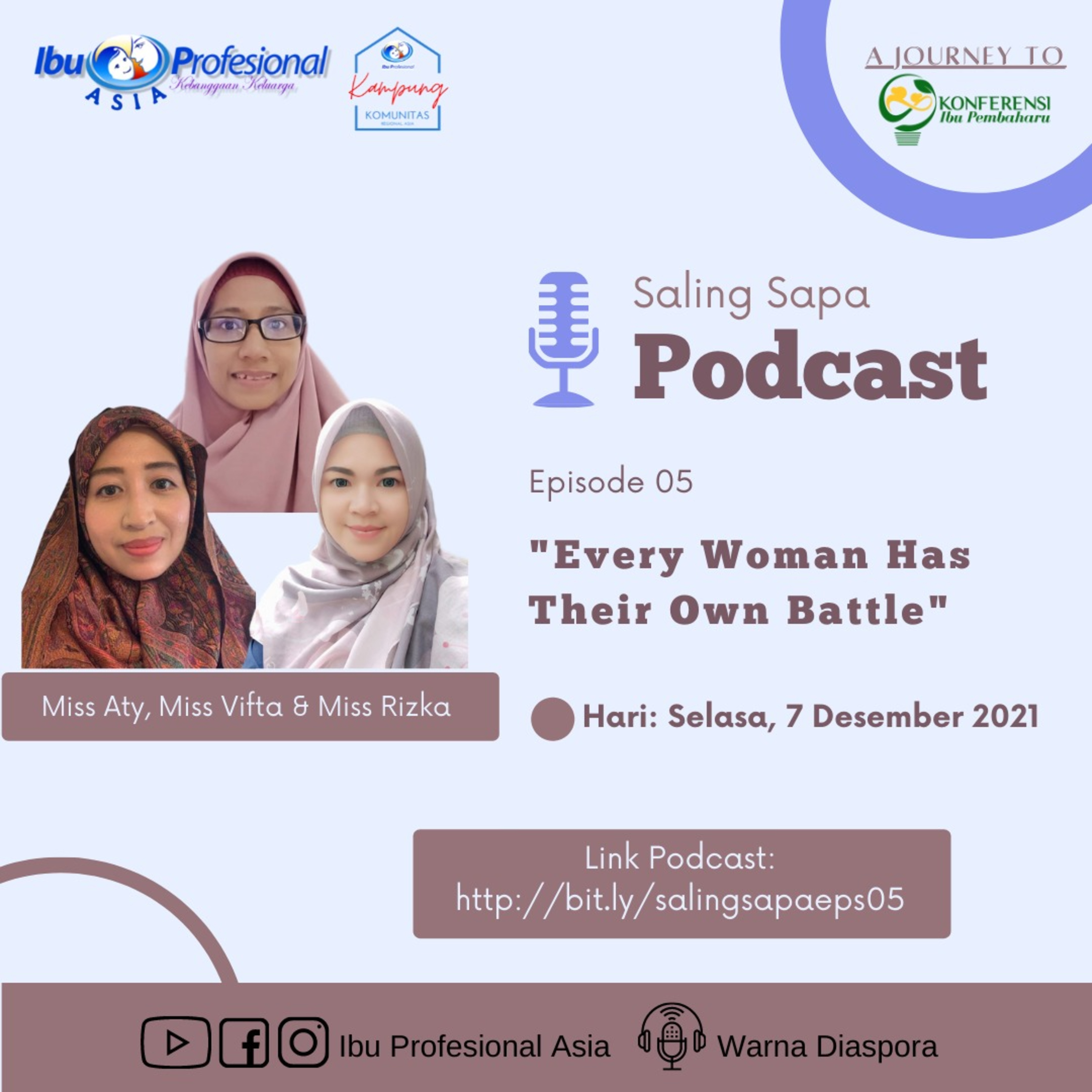 Saling Sapa Ep. 5 : Every Woman Has Their Own Battle episode artwork
