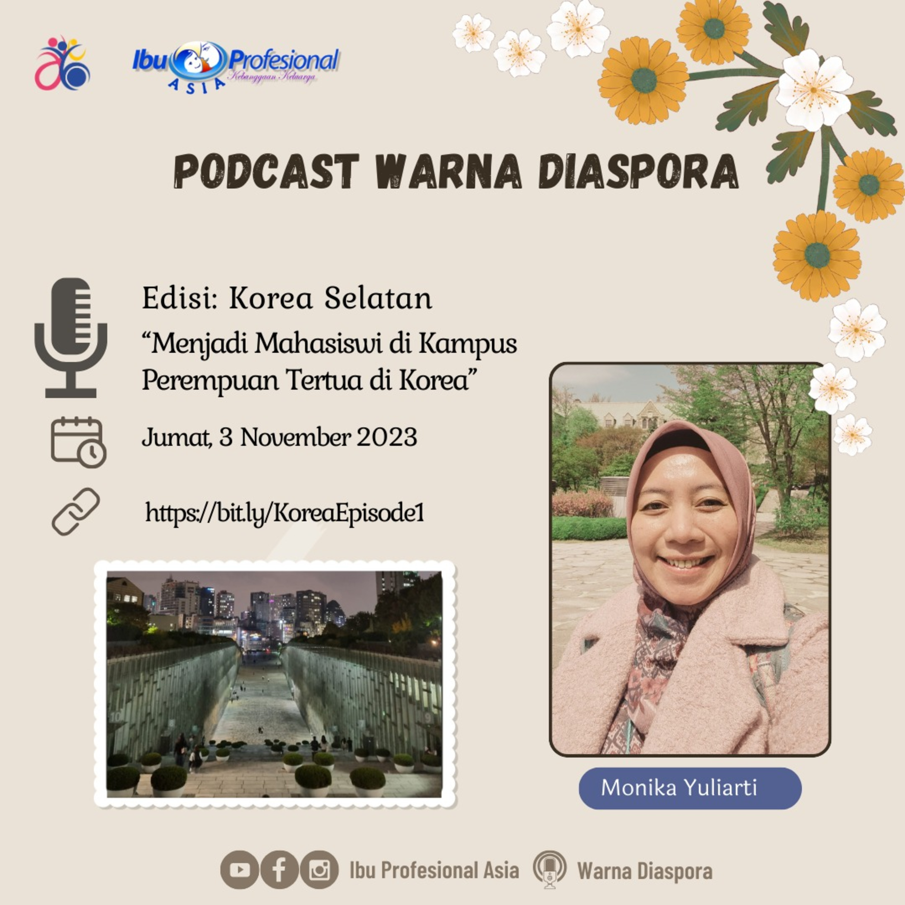 Warna Diaspora Edisi Korea ep. 1 : Menjadi mahasiswi di kampus perempuan tertua di Korea episode artwork