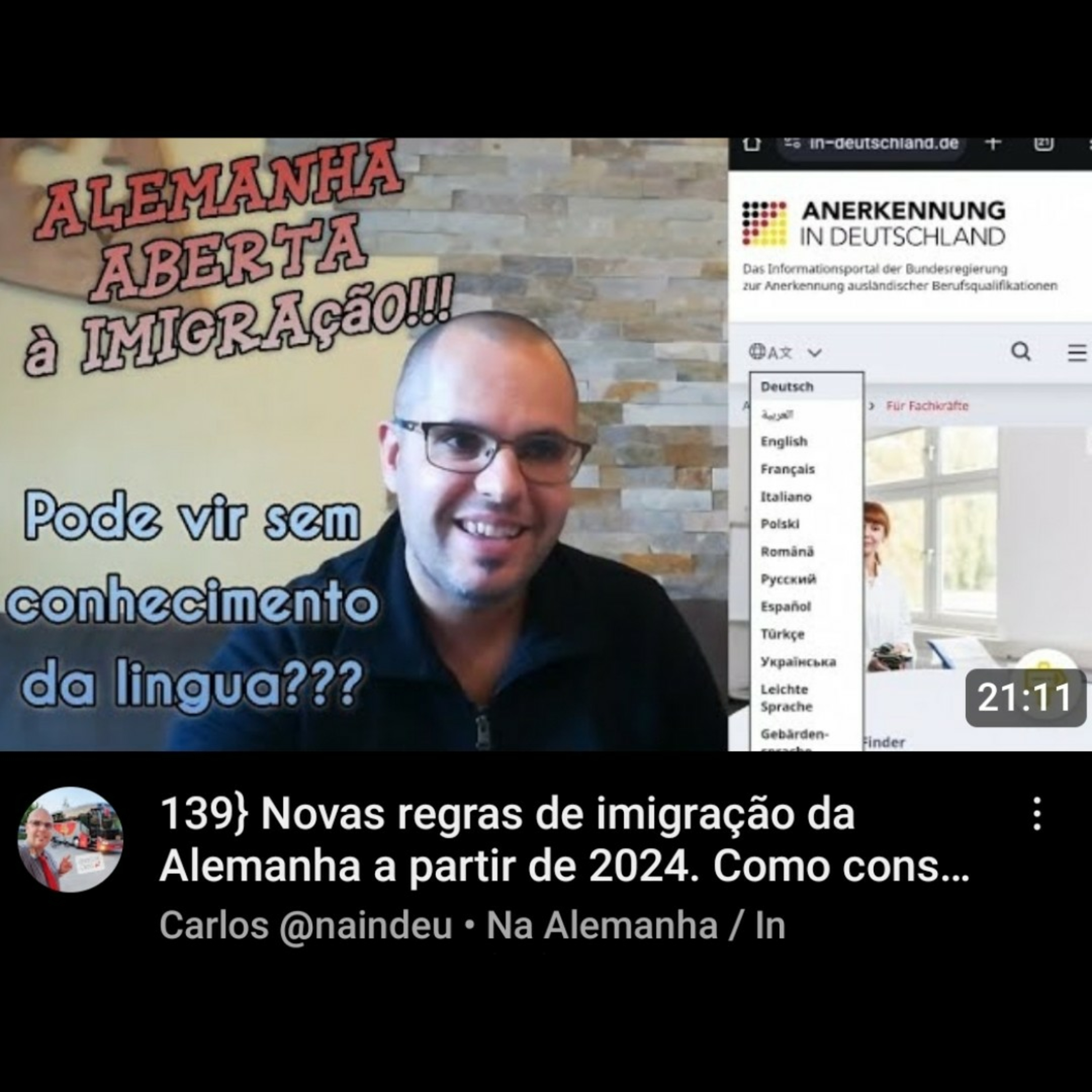 Carlos NAINDEU Europa