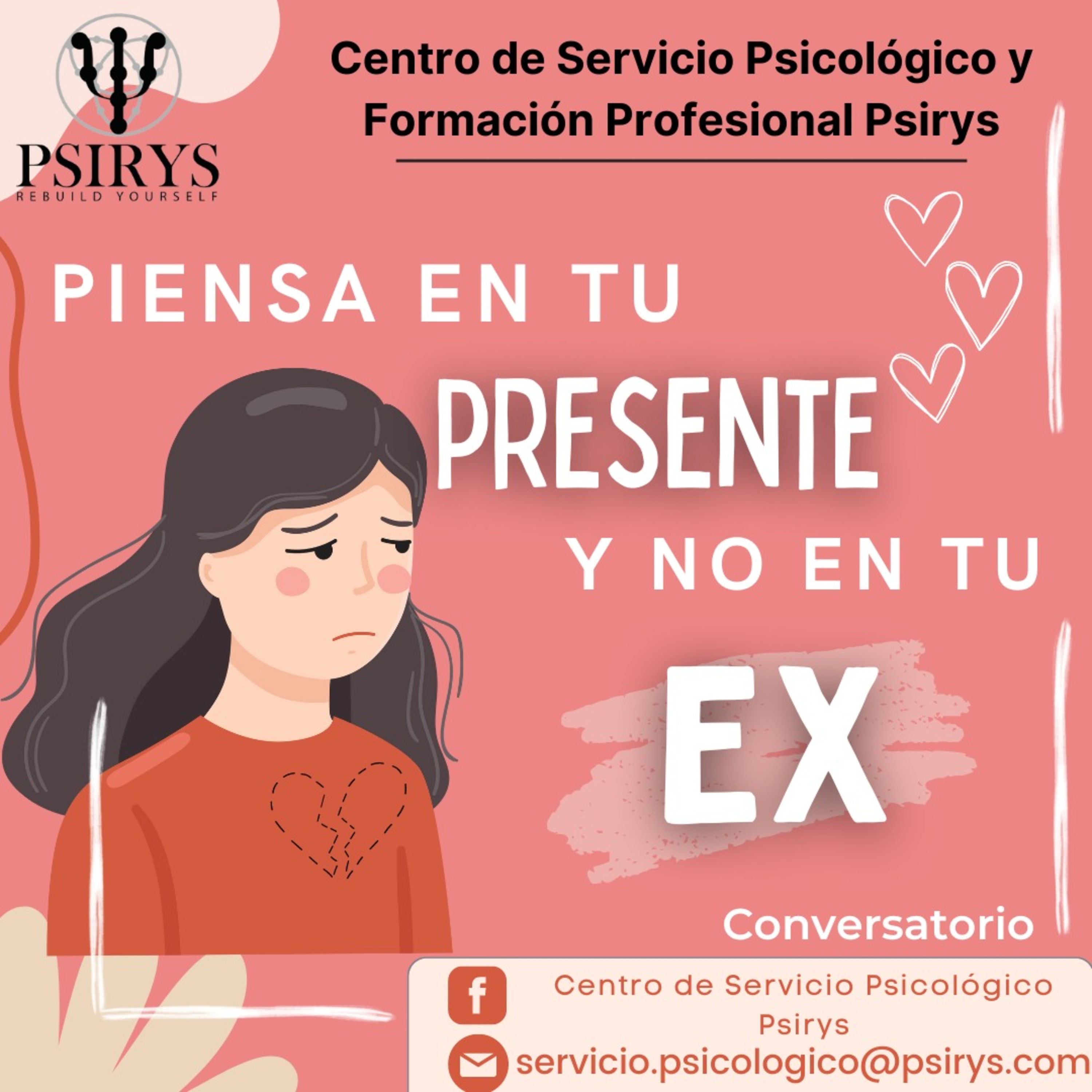 Conversatorio #1 de Psirys: "Piensa en tu presente y no en tu ex" (Centro Psirys, Apoyo psicológico) episode artwork