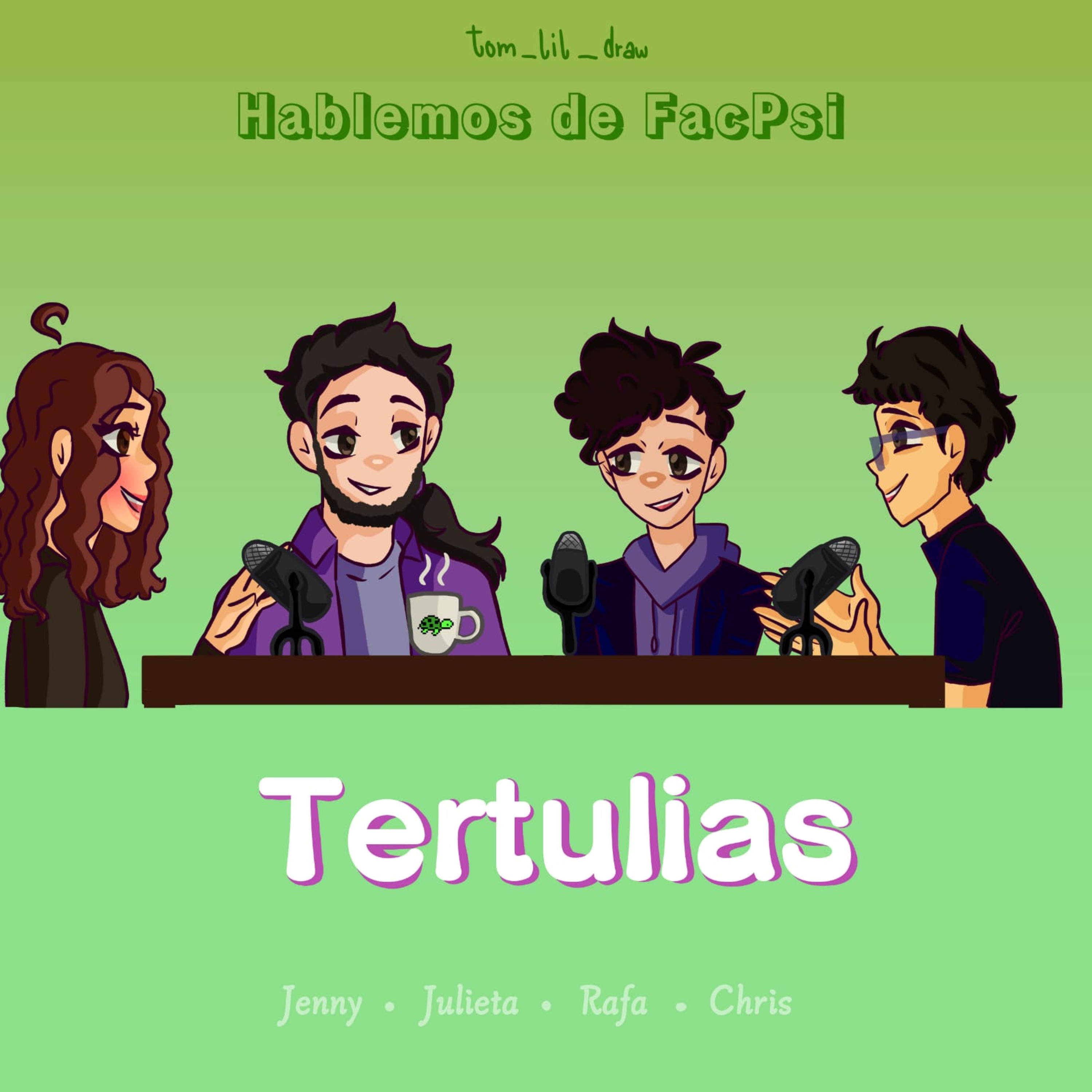Tertulia #14 Julieta, Jenny, Rafa y Chris (Embarazo Psicológico, El estafador de Tinder defendido) episode artwork