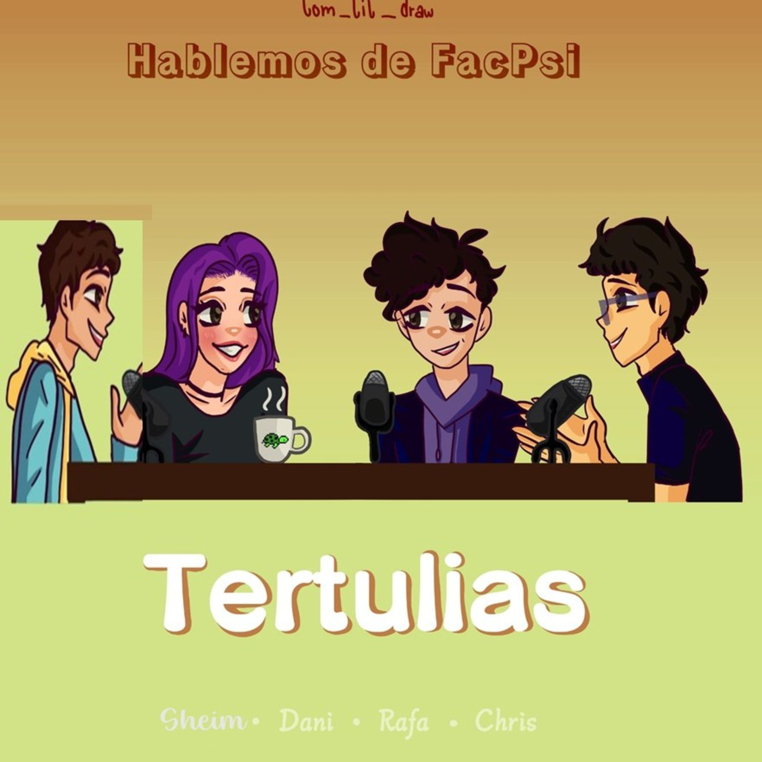 Tertulia #18 Sheim, Dani, Rafa, Chris (Movimiento del 68, Chinches en la UNAM). episode artwork