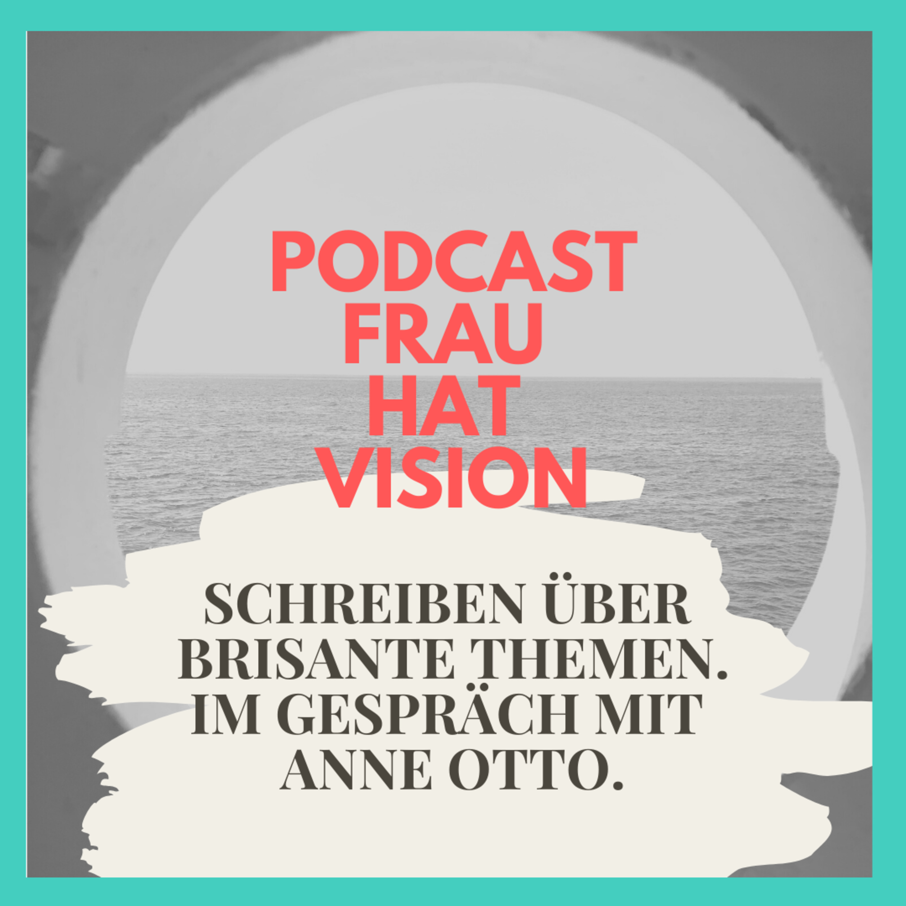 Frau hat Vision
