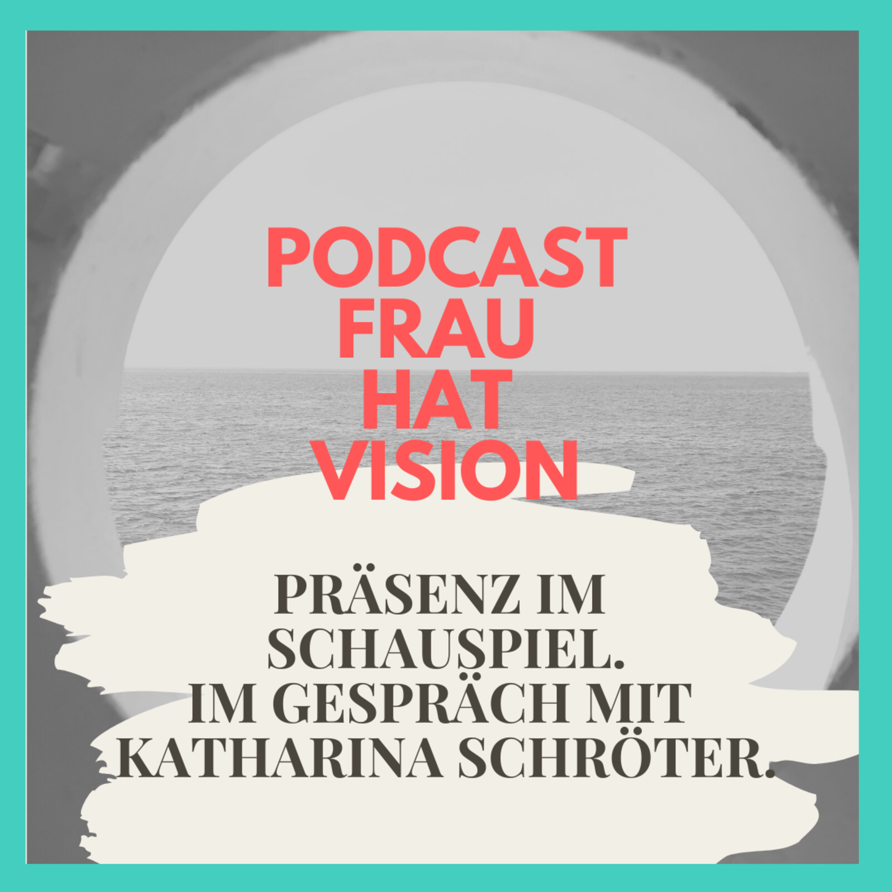 Frau hat Vision