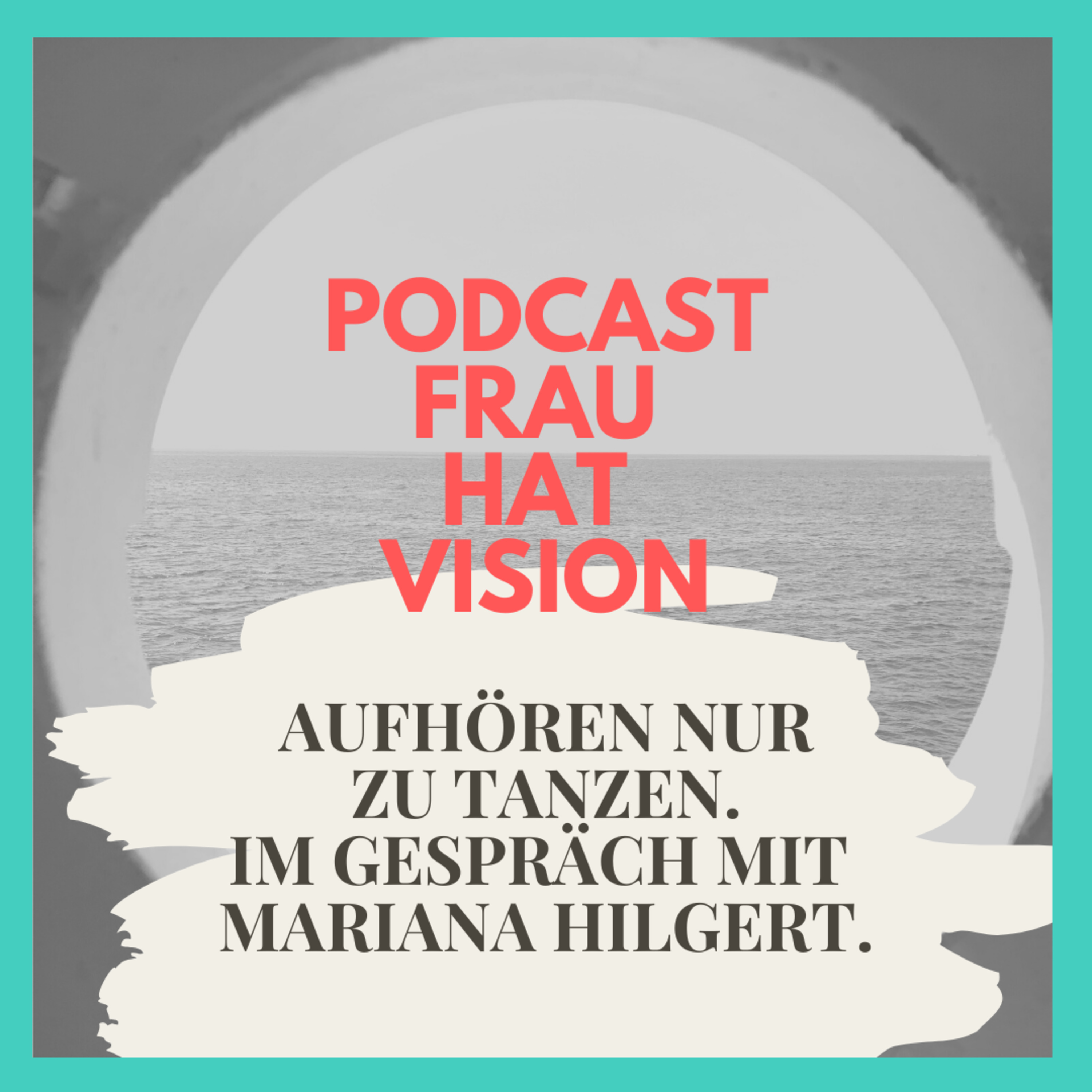 Frau hat Vision