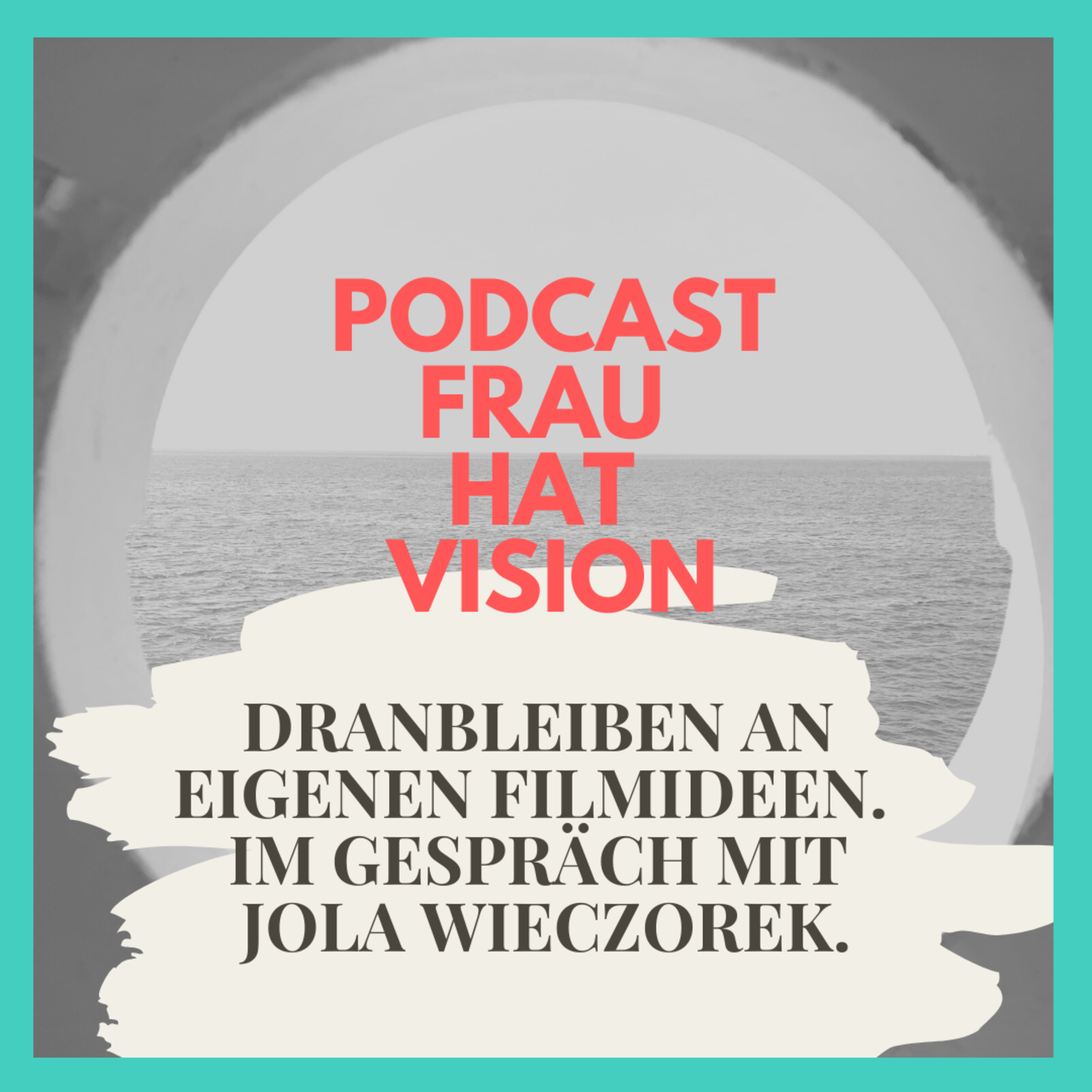 Frau hat Vision