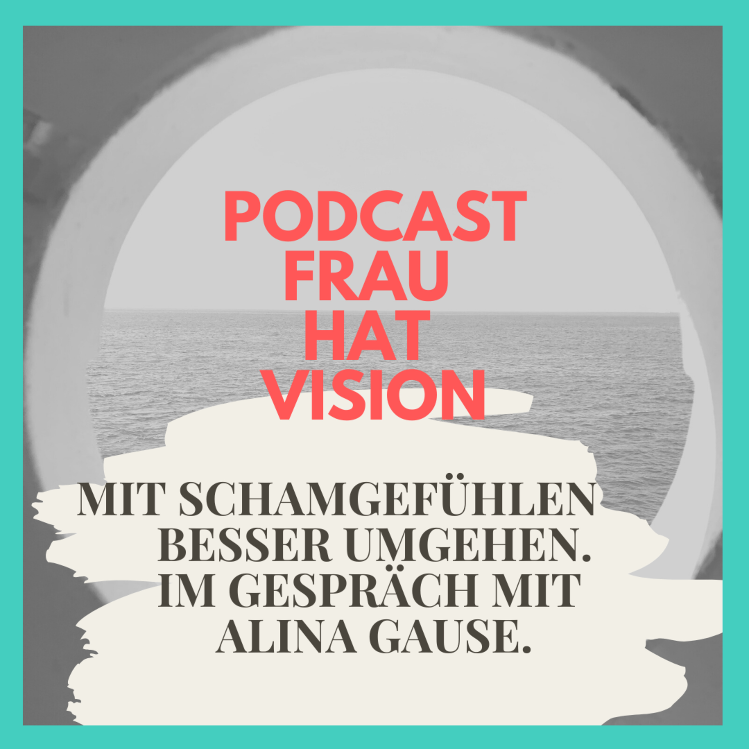 Frau hat Vision
