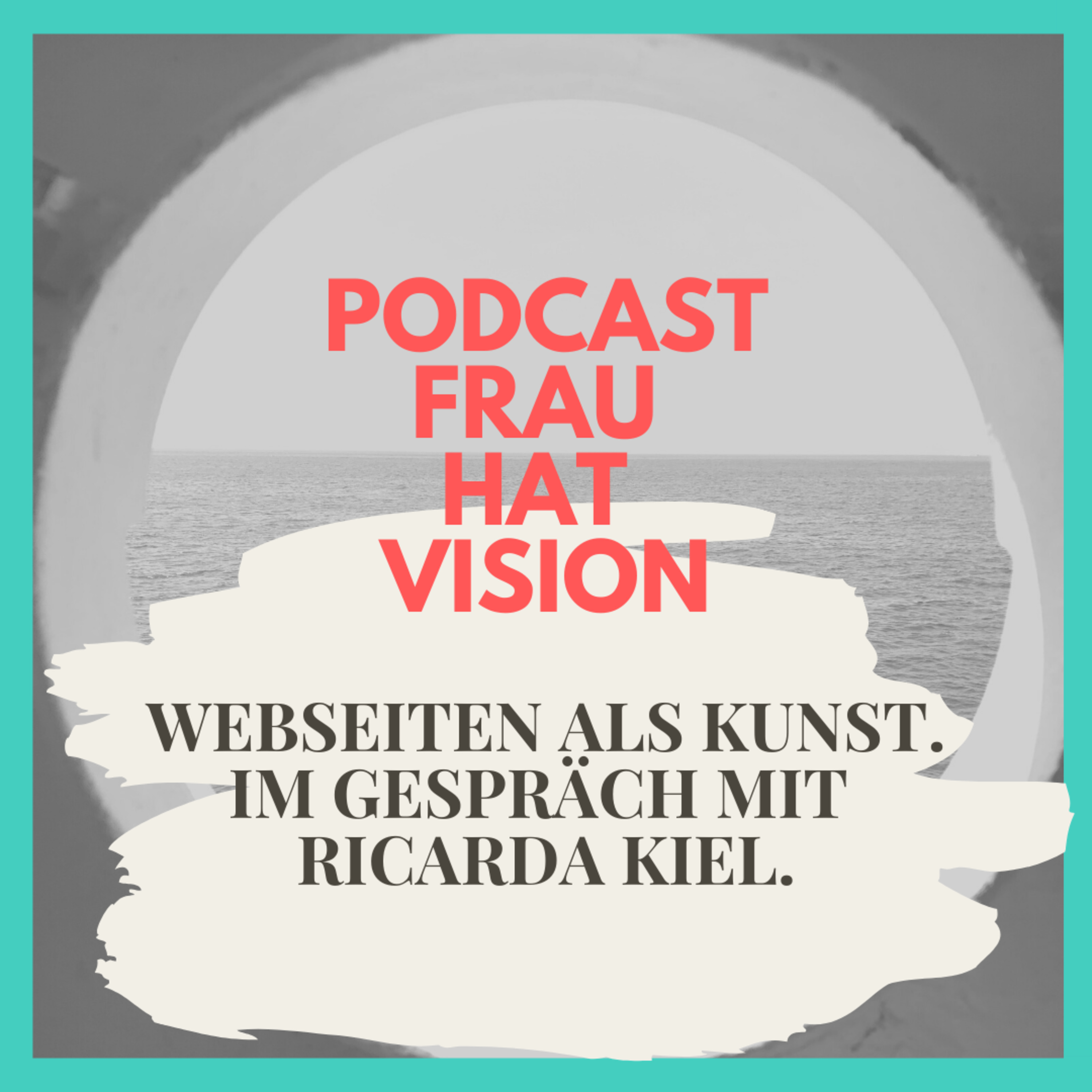 Frau hat Vision