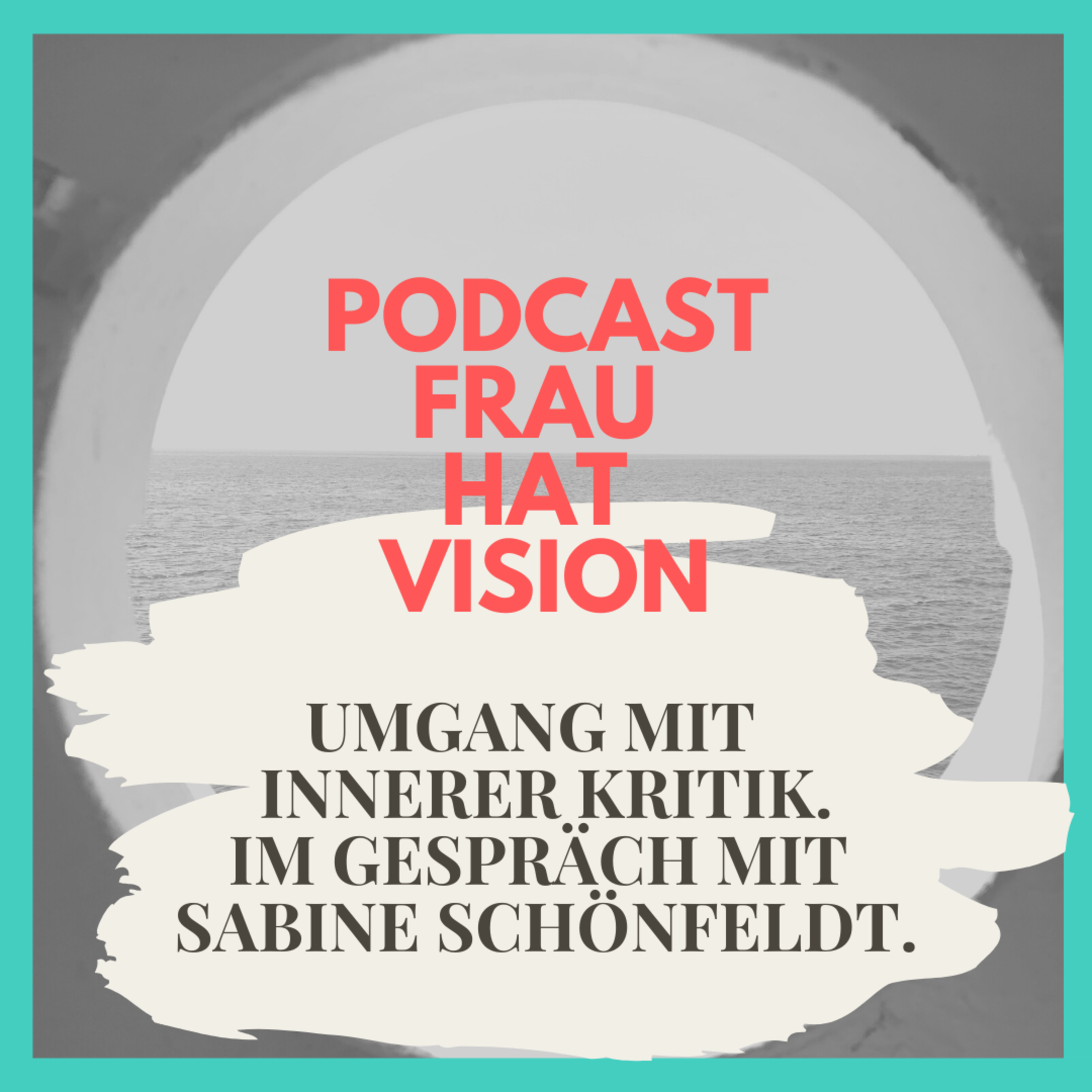 Frau hat Vision