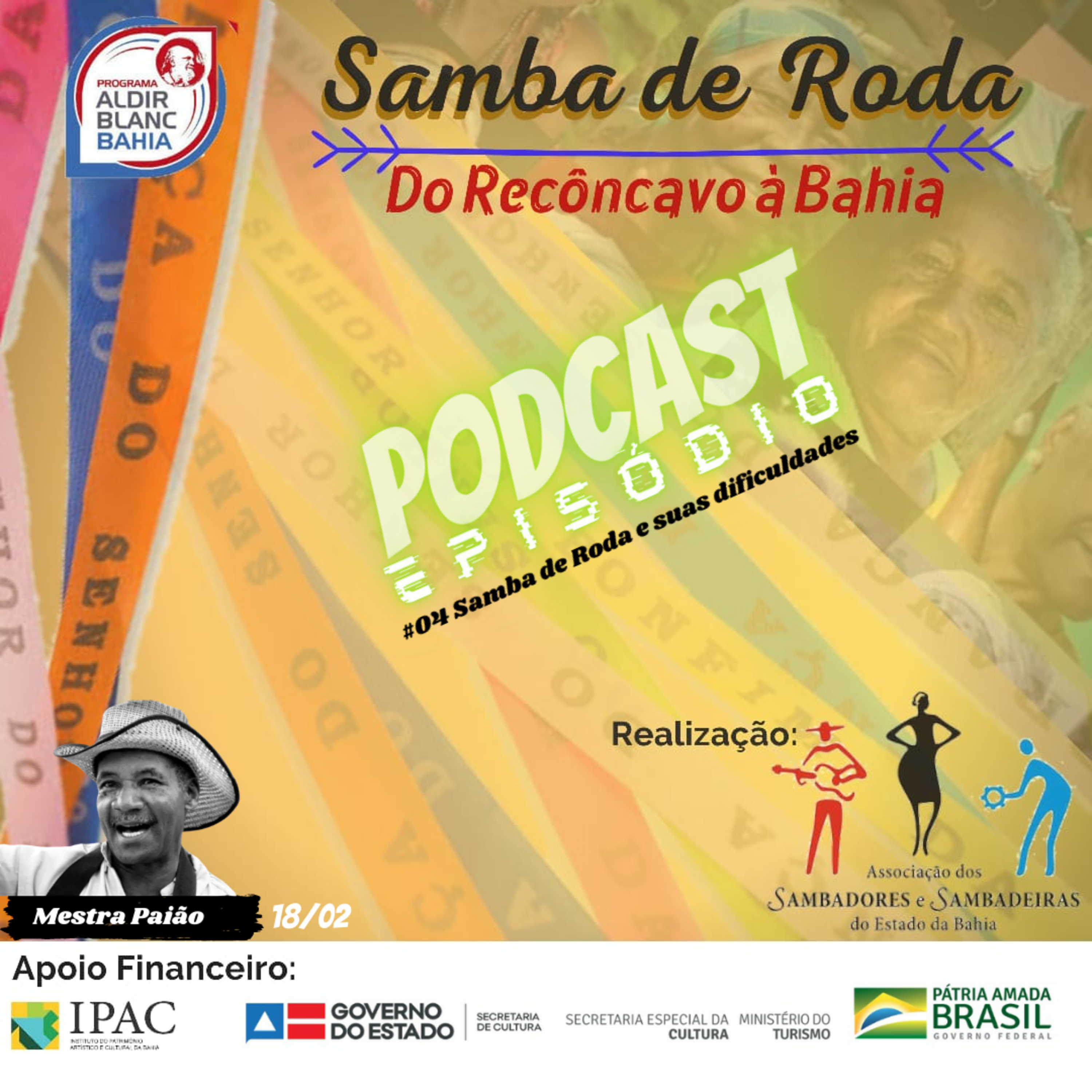 Projeto SAMBA DE RODA - Do Recôncavo à Bahia.