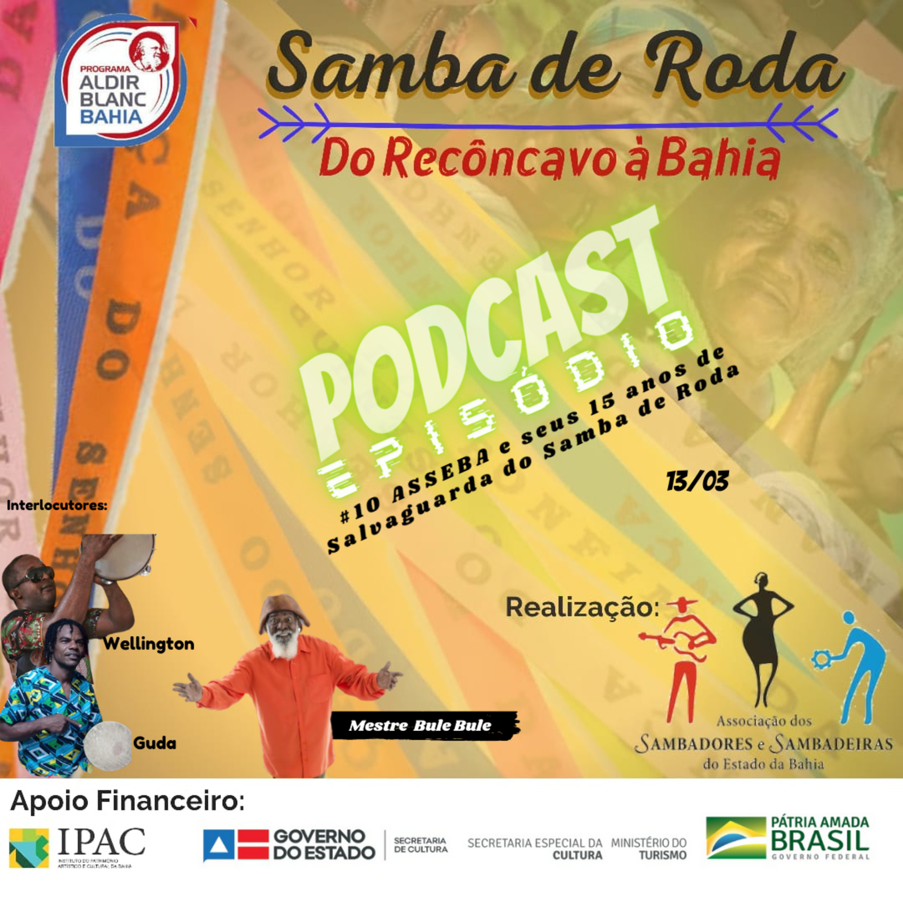 Projeto SAMBA DE RODA - Do Recôncavo à Bahia.
