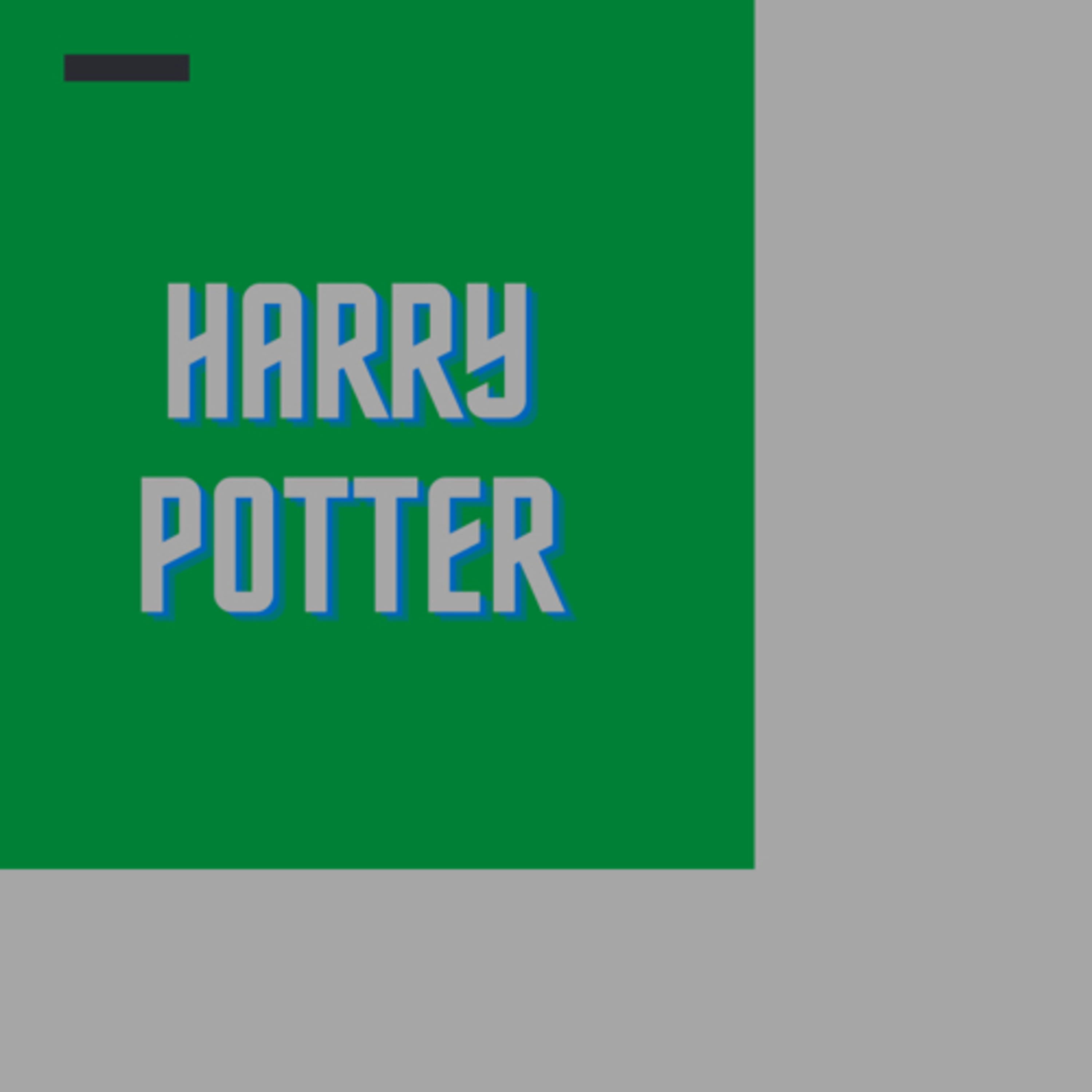 Harry Potter episode artwork
