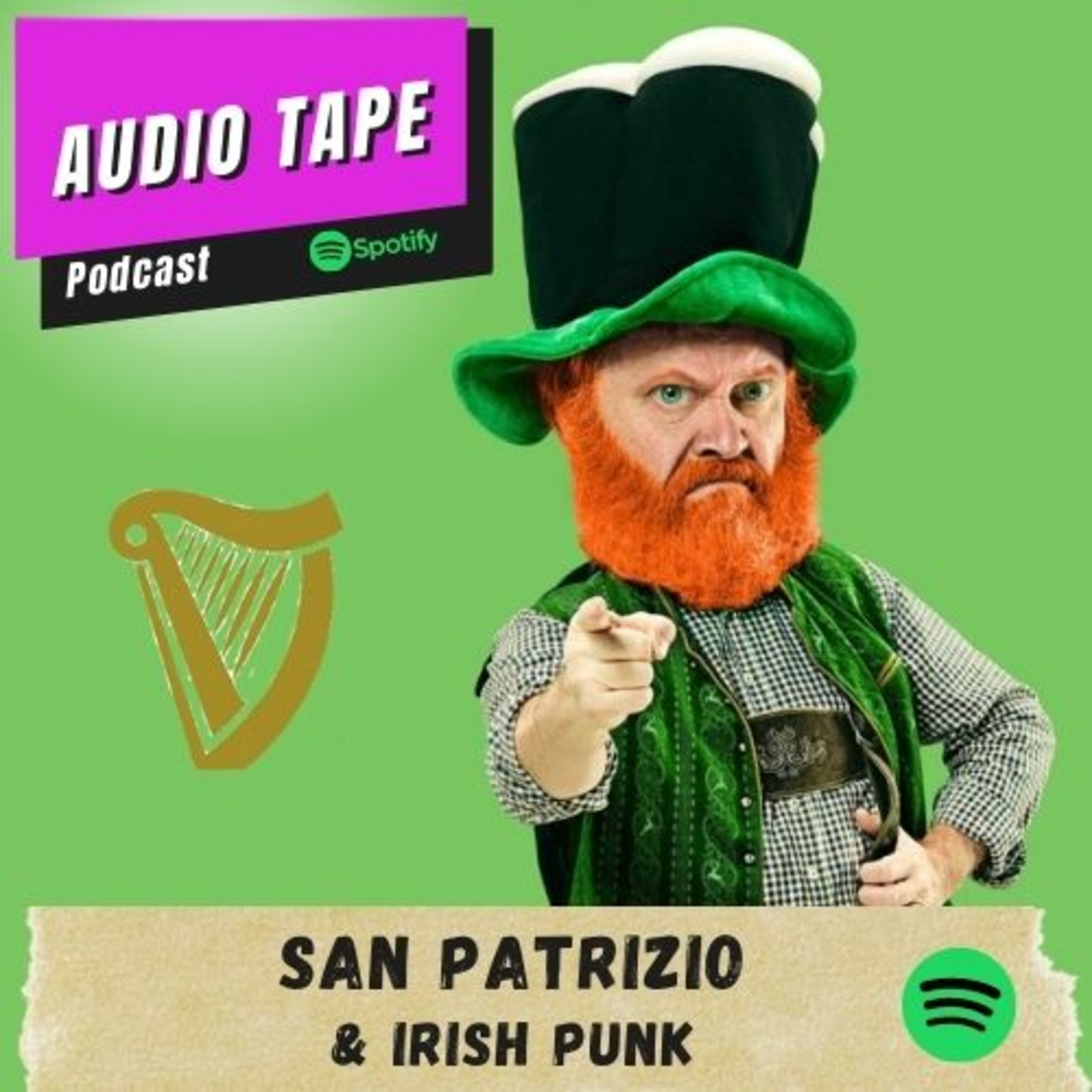 cover of episode San Patrizio & Irish Punk